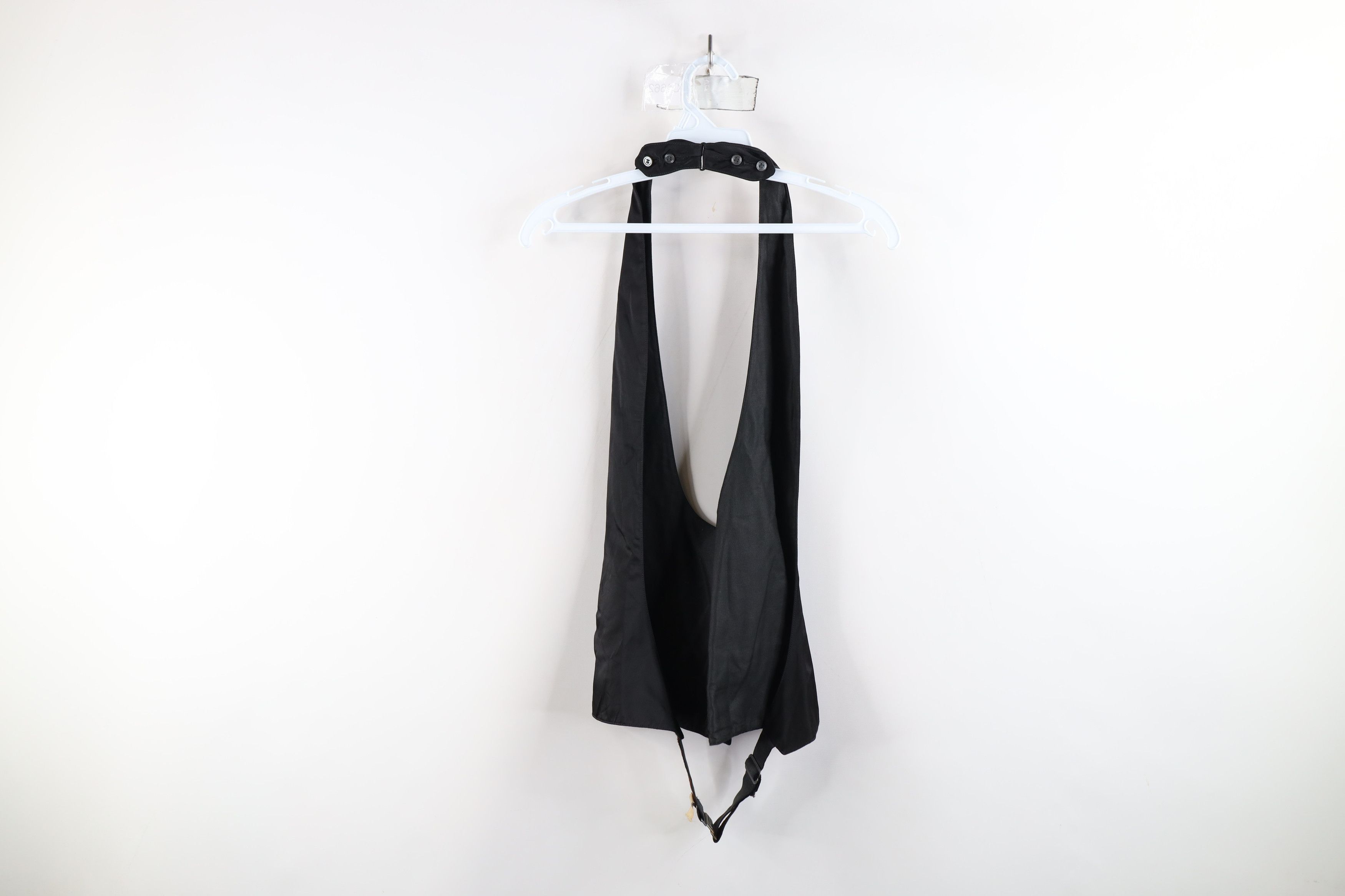 Vintage Vintage 60s 70s Rockabilly Silk Tuxedo Suit Vest Black USA Size US L / EU 52-54 / 3 - 12 Thumbnail