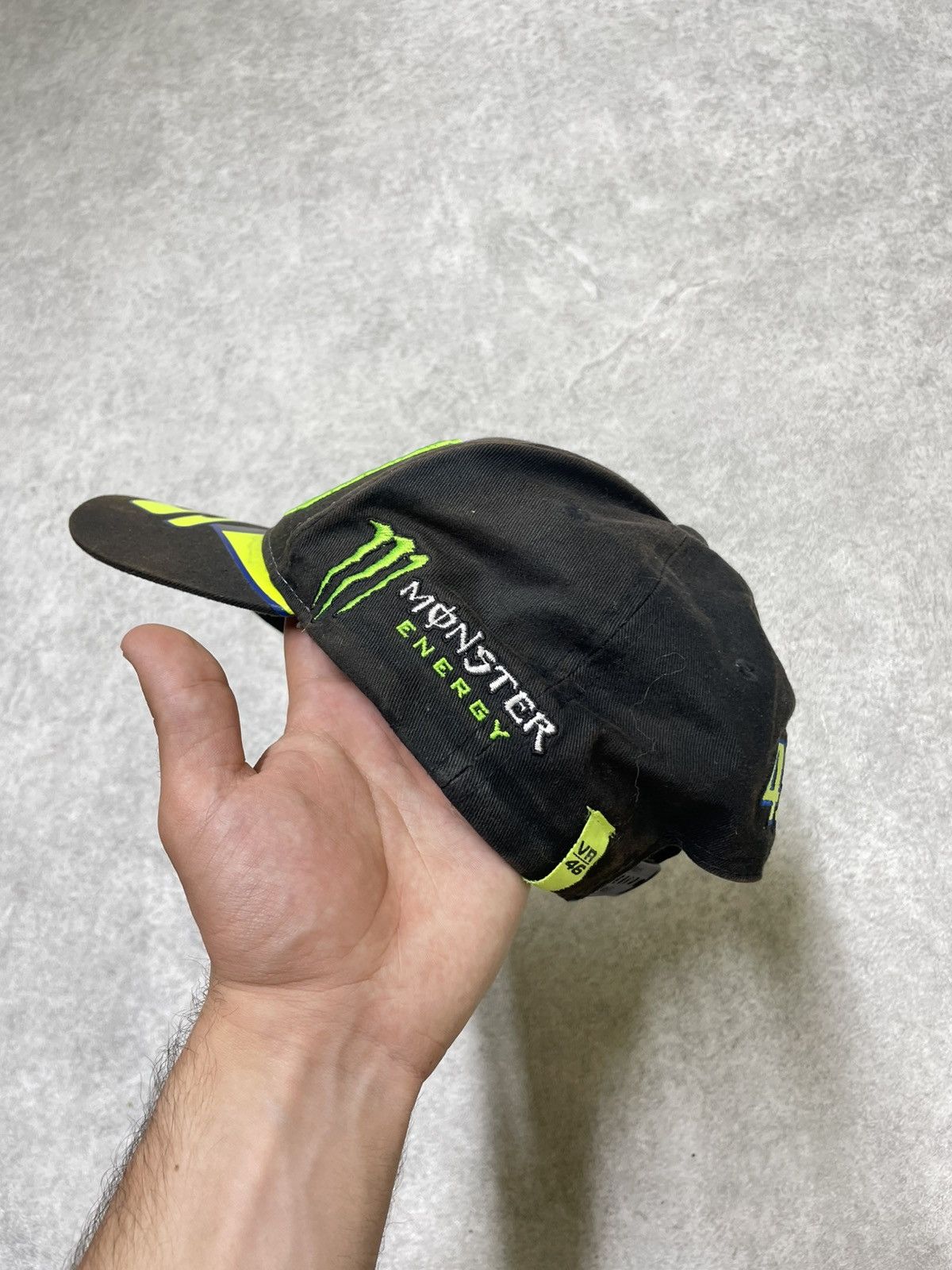 Chase Authentics × NASCAR VALENTINO ROSSI VR46 MONSTER DUAL MONZA RALLY Adults Cap Size ONE SIZE - 3 Thumbnail