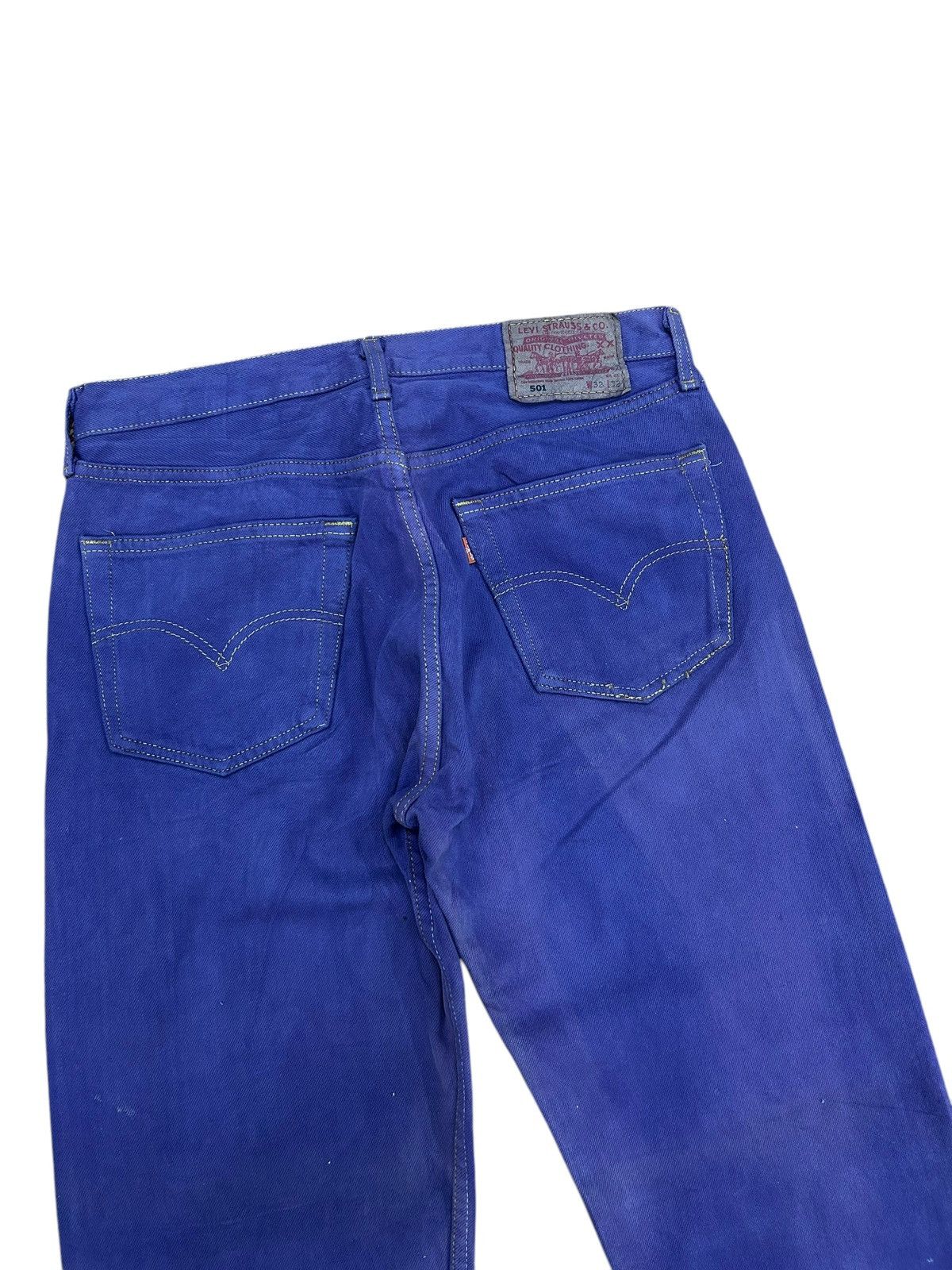 Levi's × Levi's Vintage Clothing Vintage Levis 501 Purple Colour Size US 31 - 5 Thumbnail