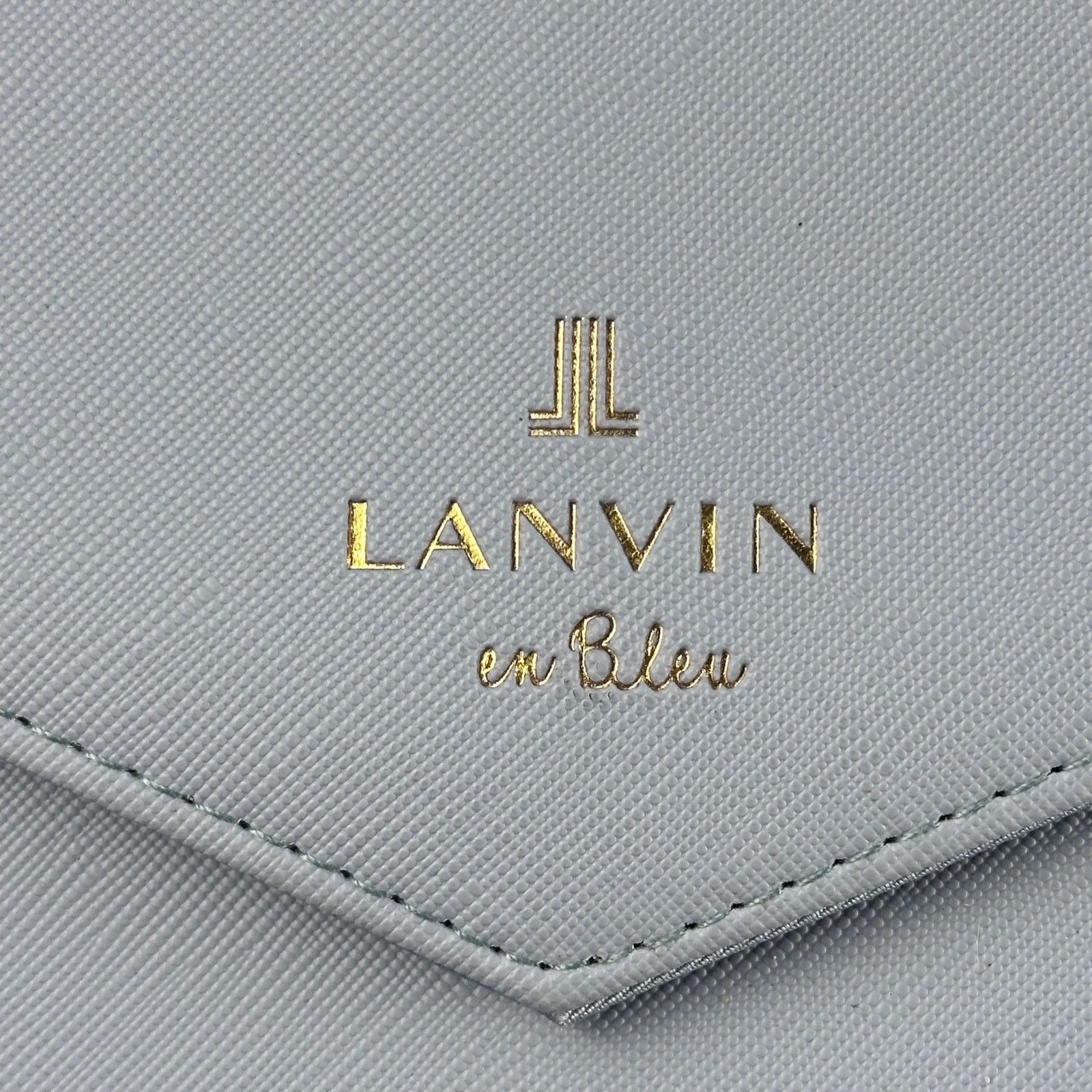 Lanvin en Bleu Baby Blue Clutch Wallet Size ONE SIZE - 3 Thumbnail