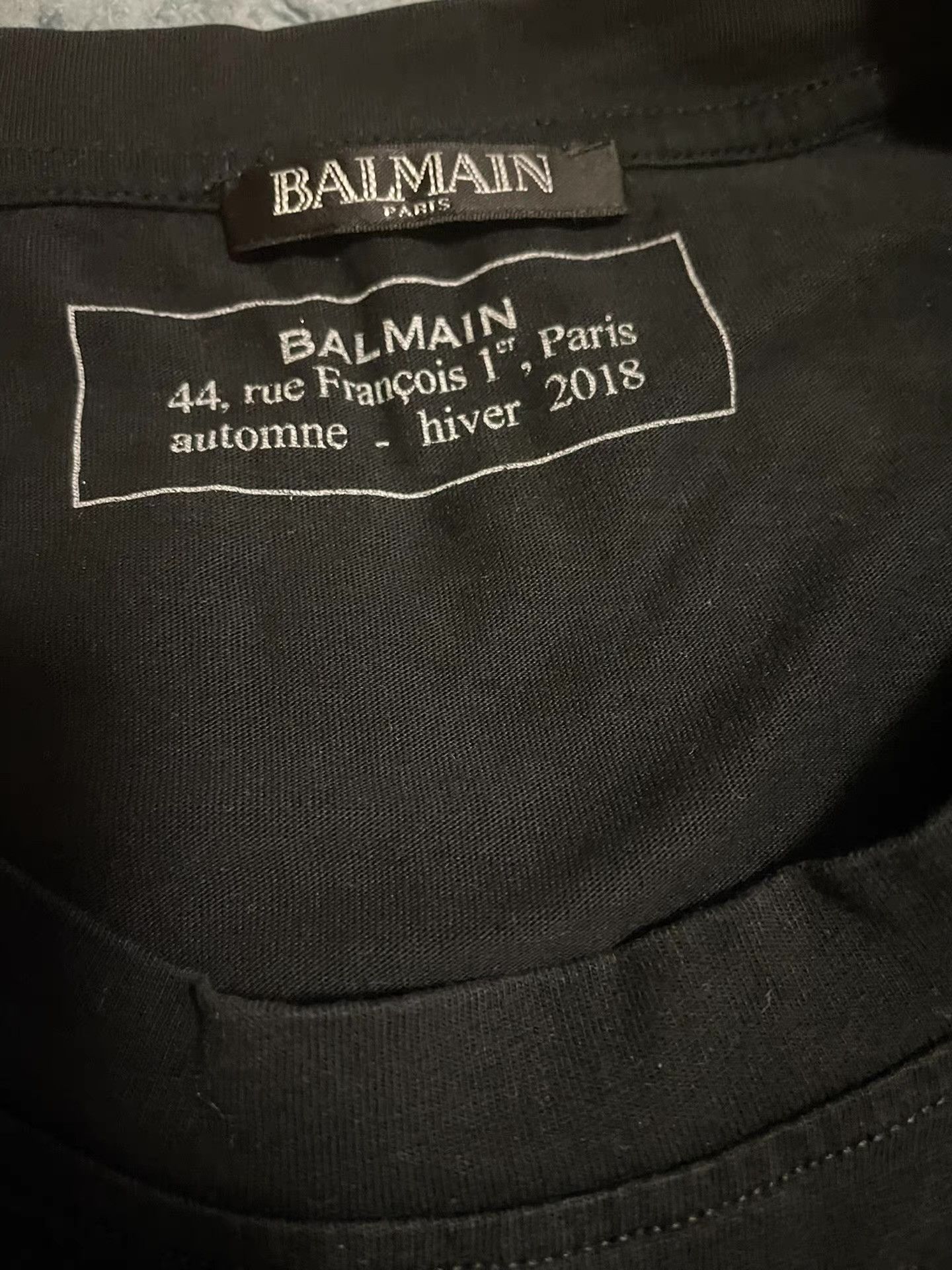 Balmain Balmain short-sleeved T-shirt Size US XS / EU 42 / 0 - 4 Thumbnail