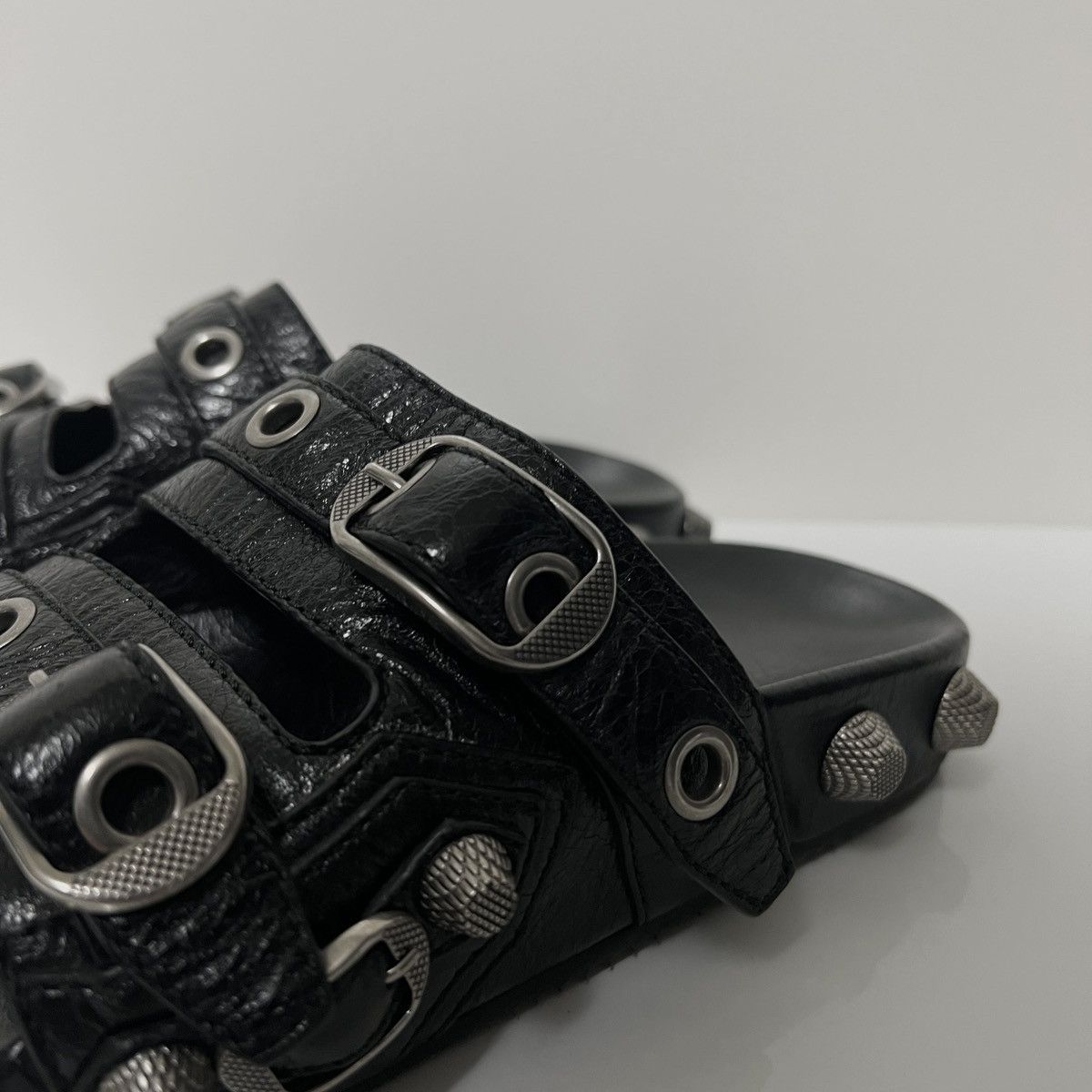 Balenciaga Balenciaga Le Cagole Studded Sandal Size US 4 / IT 34 - 4 Thumbnail