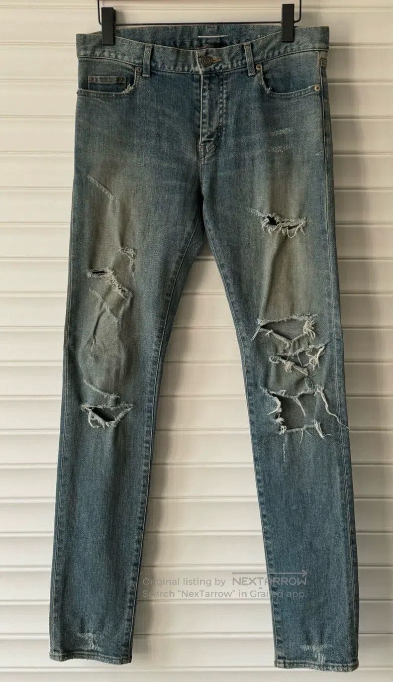 Saint Laurent Paris Saint Laurent Paris Jeans Size US 31 - 1 Thumbnail