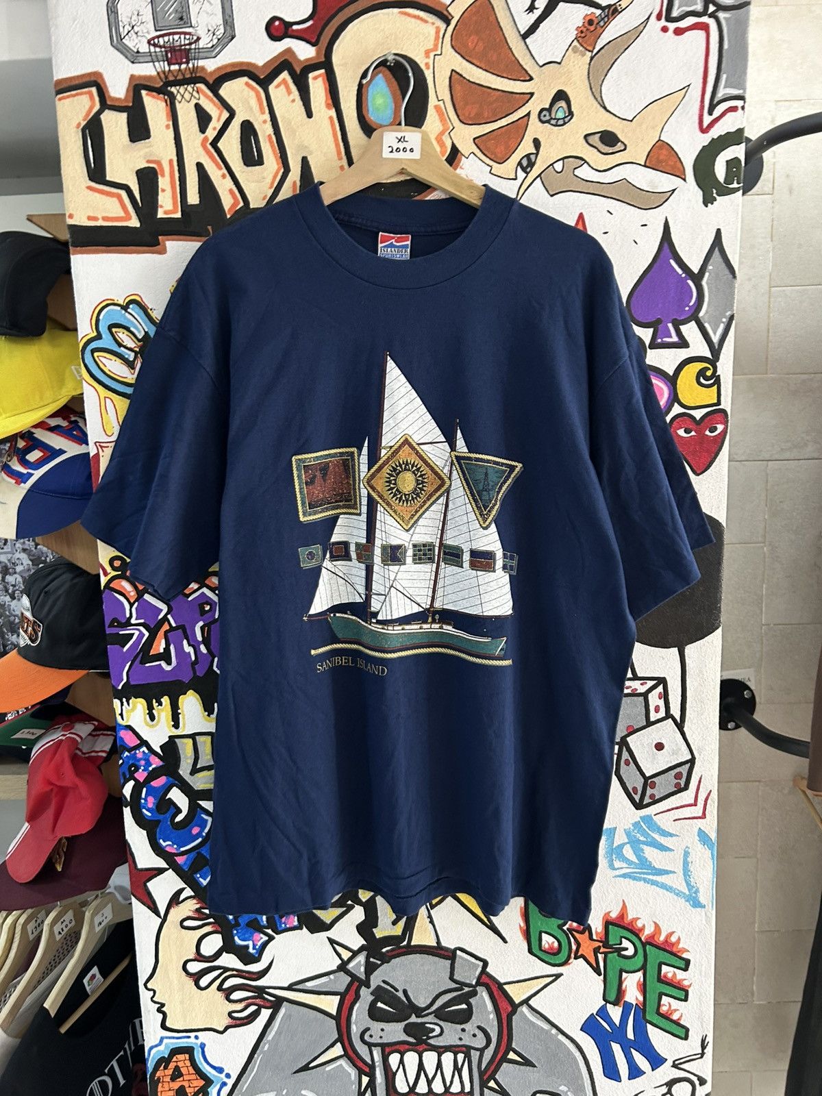 Vintage Sanibel Island Vintage Tee Size US XL / EU 56 / 4 - 1 Thumbnail