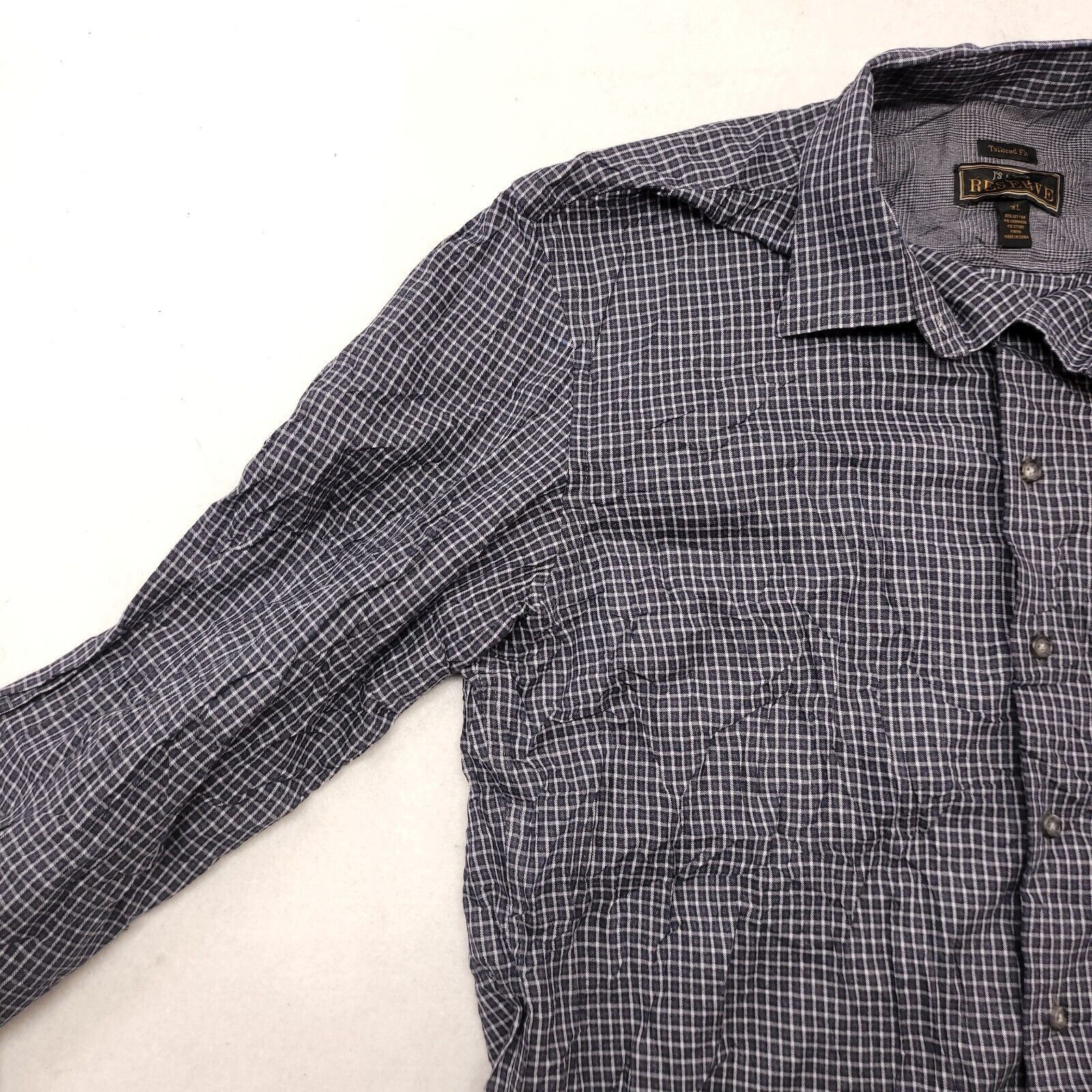 Jos. A. Bank Jos A Bank Tartan Flannel Button Up Shirt Mens Size XL Blue Size US XL / EU 56 / 4 - 4 Thumbnail