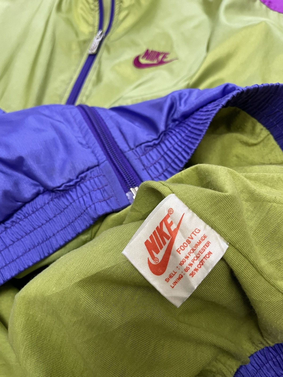 Nike Vintage Nike Tracksuit Jacket Pants 80s 90s Swoosh Size US XL / EU 56 / 4 - 8 Thumbnail