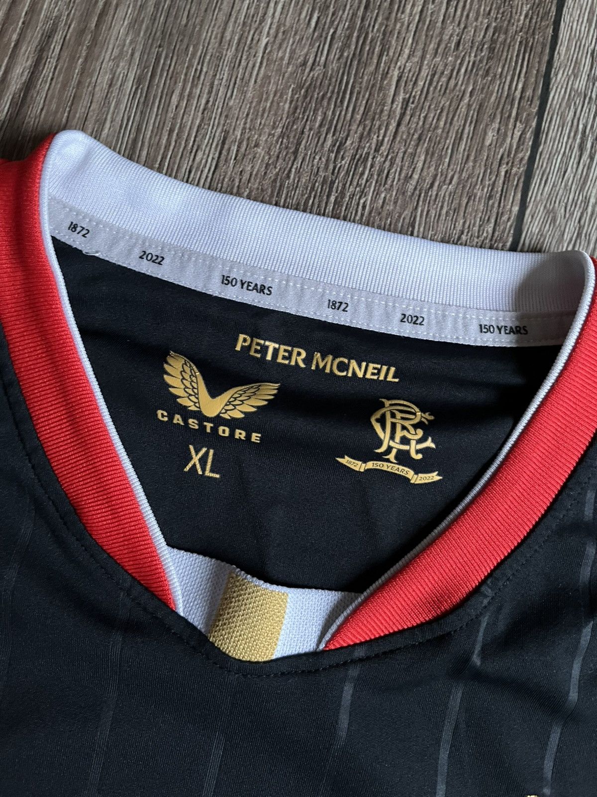 Vintage Rangers Glasgow Away 150 Years Anniversary 2021-2022 Jersey Size US XL / EU 56 / 4 - 4 Thumbnail