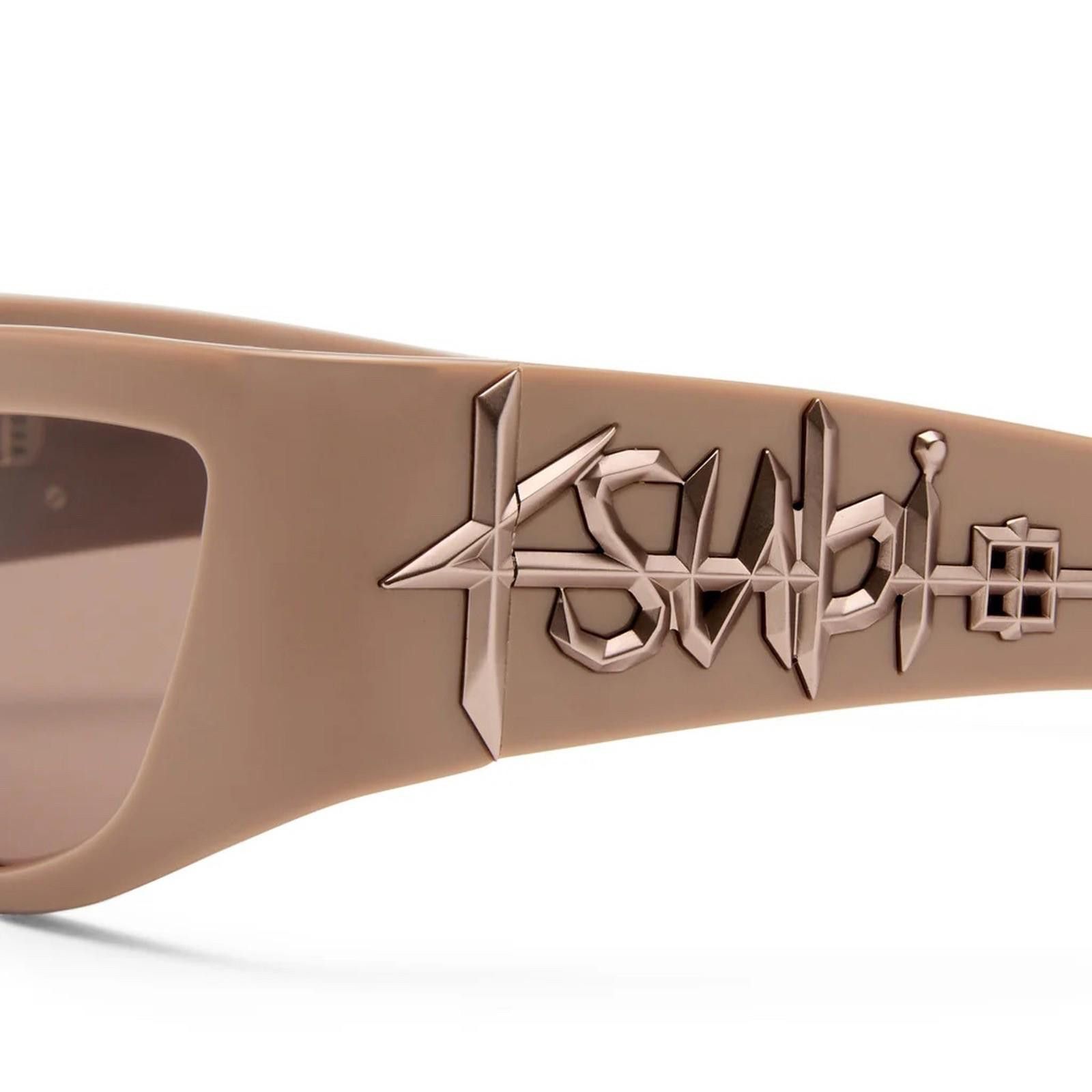 Ksubi New ksubi sunglasses mens womens sloane tan brown wrap Size ONE SIZE - 4 Thumbnail