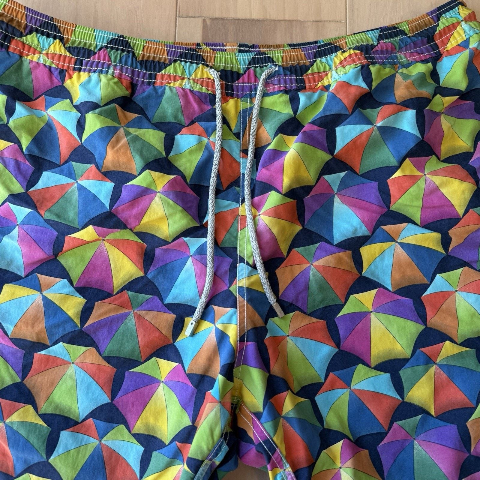Vilebrequin Vilebrequin Swim Trunks 2XL Multicolor Argyle Diamond Summer Size US 38 / EU 54 - 4 Thumbnail