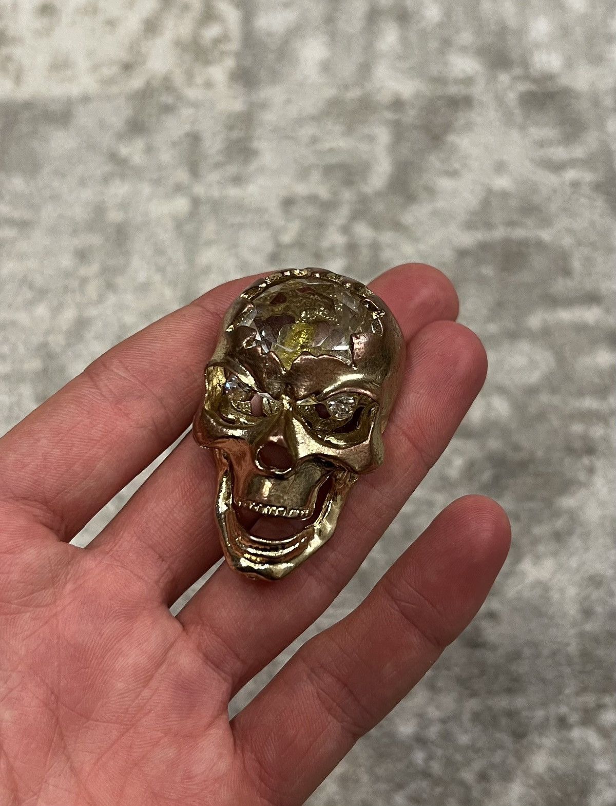 Vintage Skull figure Size ONE SIZE - 2 Thumbnail