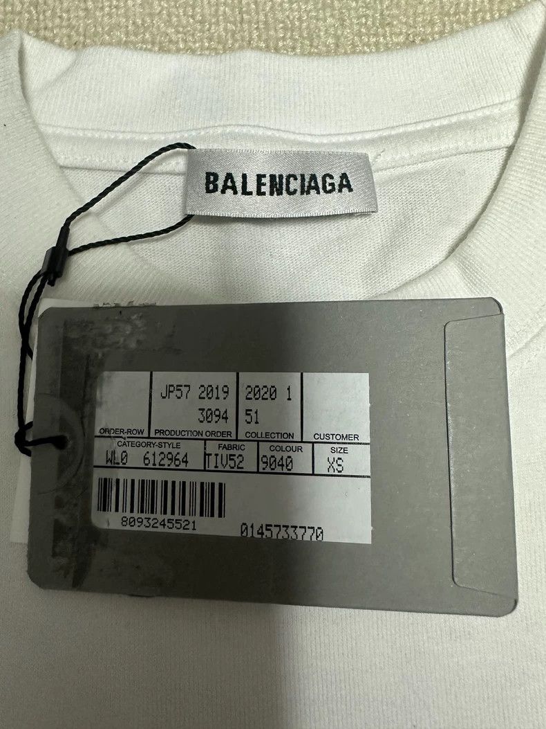 Balenciaga Balenciaga Coke logo short sleeve T-shirt 2502-Nextarrow Size US XS / EU 42 / 0 - 4 Thumbnail