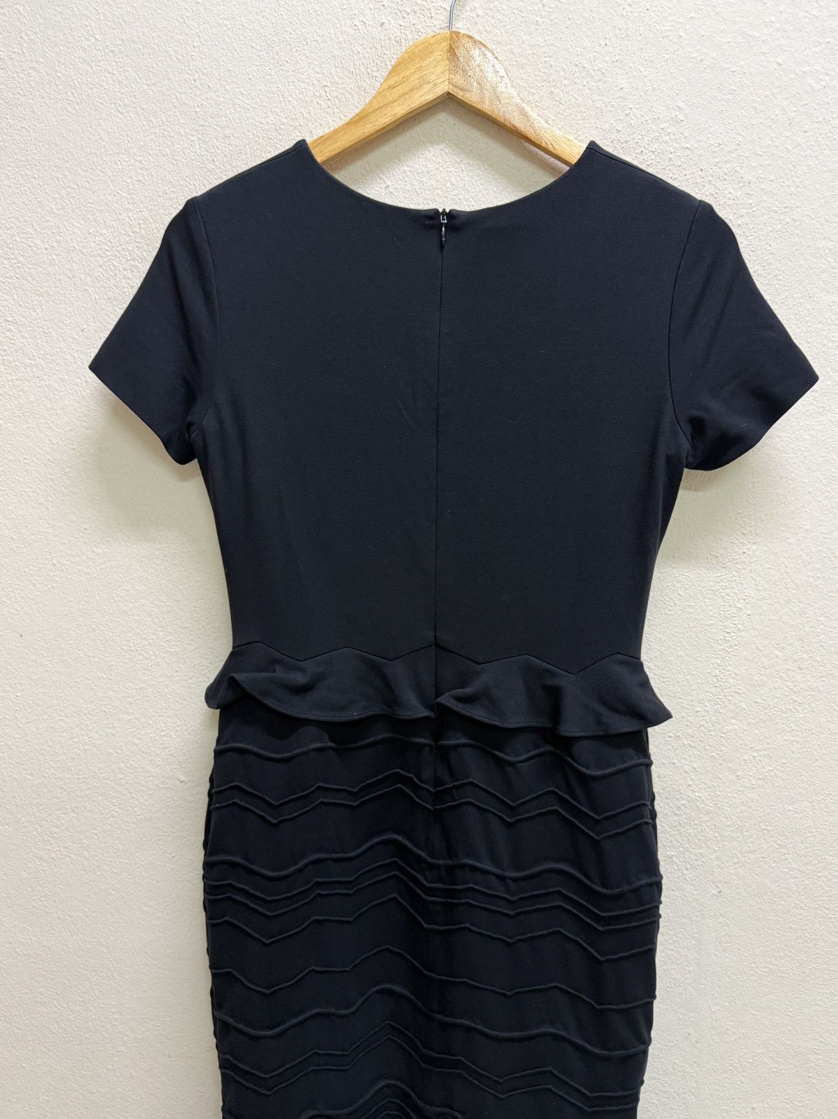Escada Escada peplum dress with a chevron- pattern skirt Size S / US 4 / IT 40 - 21 Thumbnail