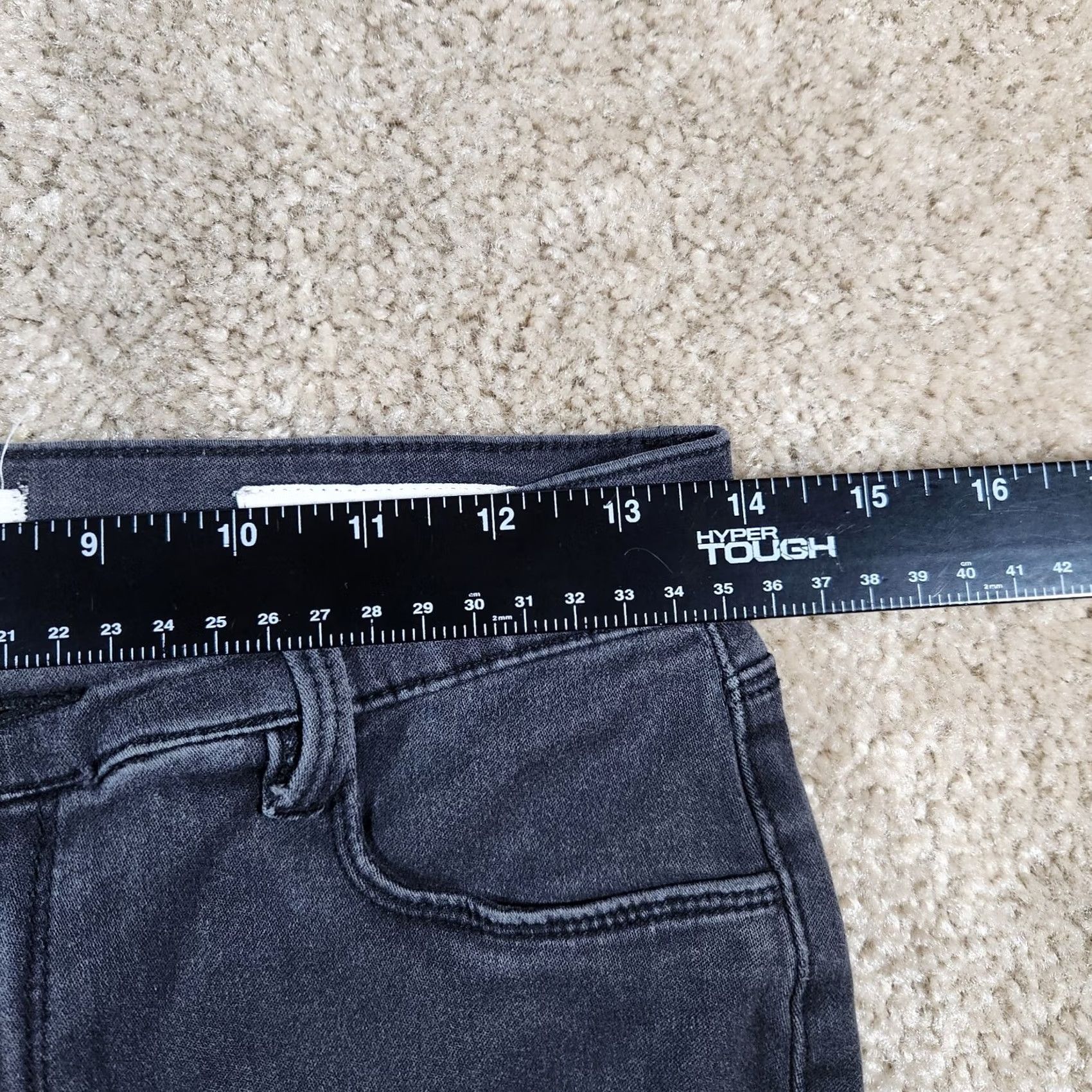 Pacsun Pacsun Womens Black Denim Jeans Mid Rise Jegging Ladies 26 28x28 #40 Size 26" / US 2 / IT 38 - 7 Thumbnail