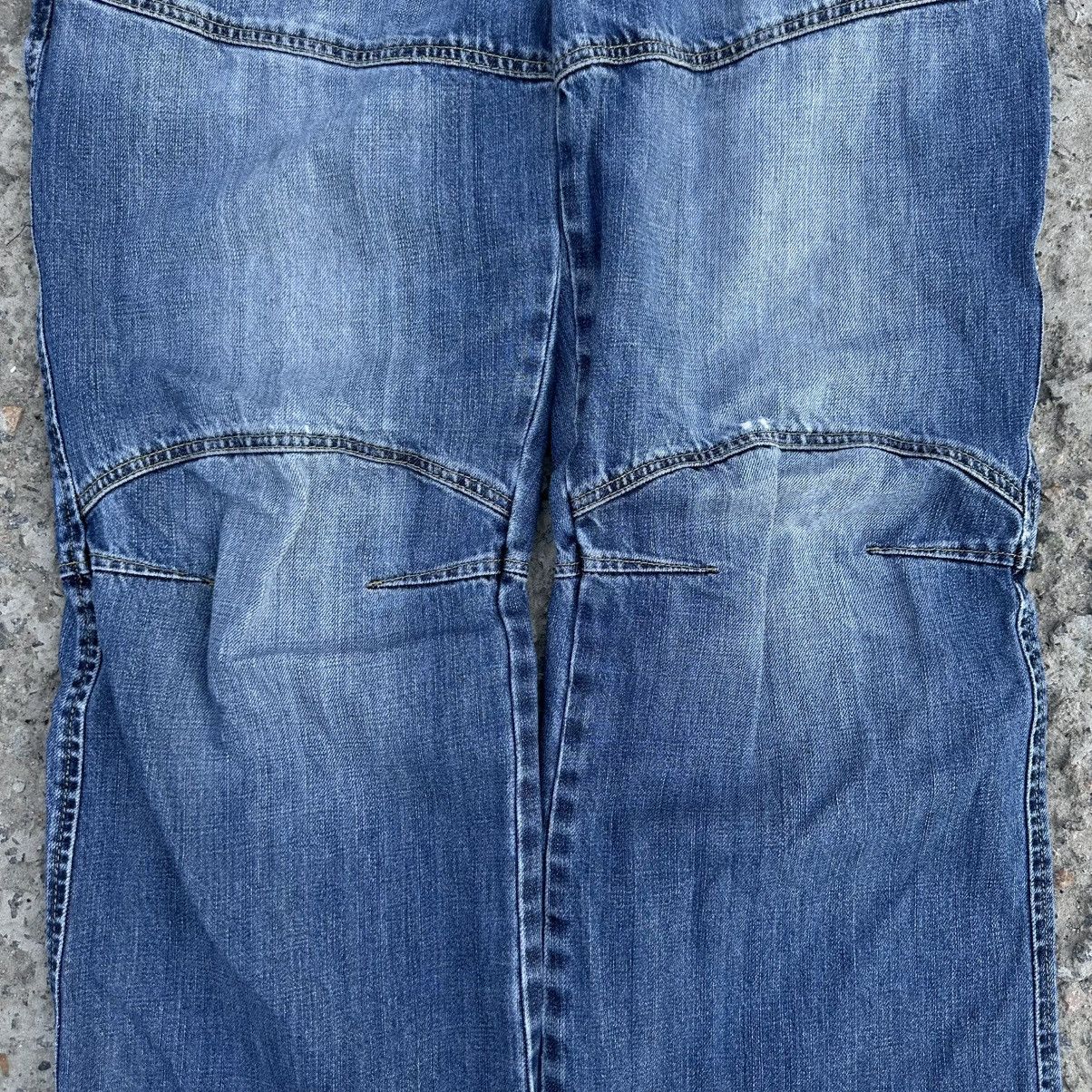 If Six Was Nine Vintage Japanese Style Double Knee Jeasn Size 38 Y2K 00s Size US 38 / EU 54 - 4 Thumbnail