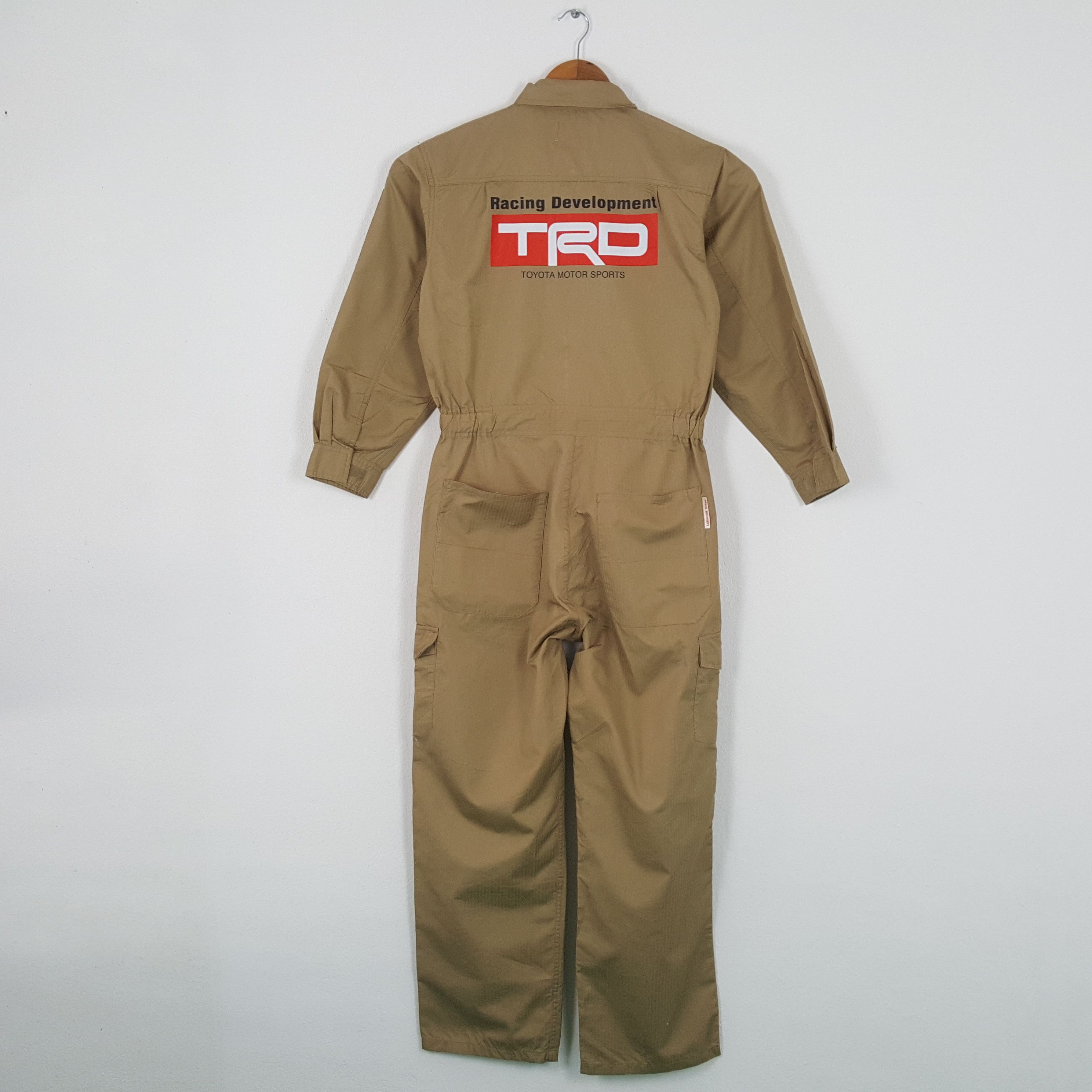 Japanese Brand × Vintage Vintage TRD TOYOTA MOTOR SPORTS Japanese Custom Coverall Size US M / EU 48-50 / 2 - 1 Thumbnail