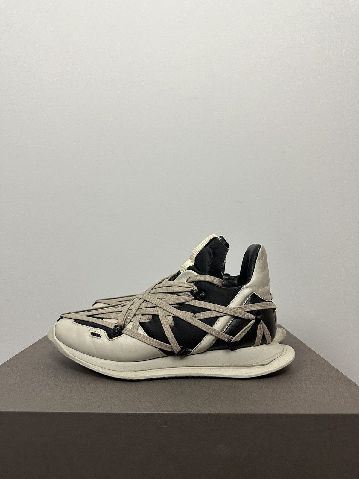 Rick Owens SS20 ‘TECUATL’ Megalace Runners Size US 9.5 / EU 42-43 - 2 Thumbnail
