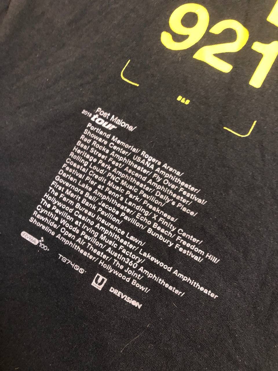 POST&CO Post Malone Posty Co Beerbongs & Bentleys DRAGON Tour Size US L / EU 52-54 / 3 - 13 Thumbnail