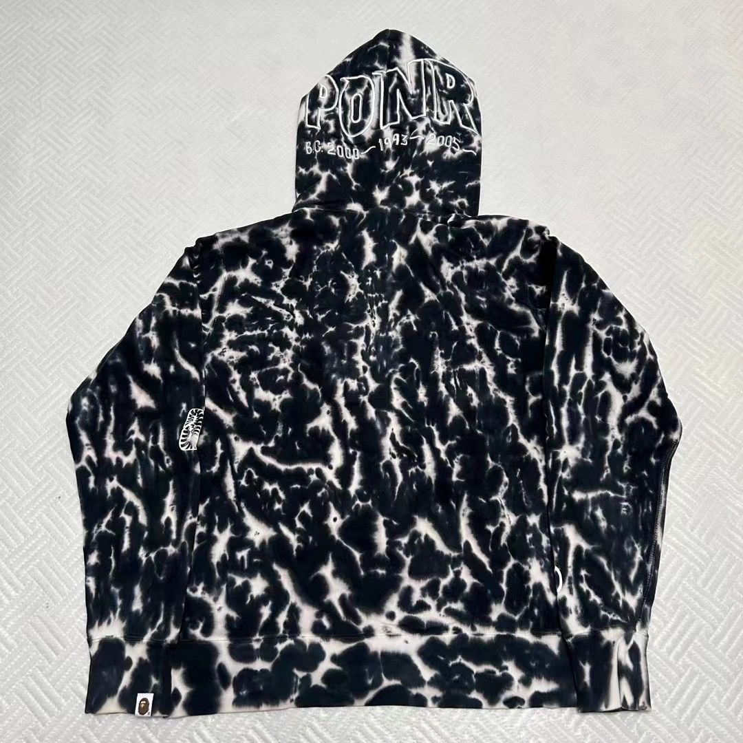 Bape TIE DYE 2ND SHARK FULL ZIP HOODIE Size US M / EU 48-50 / 2 - 2 Thumbnail