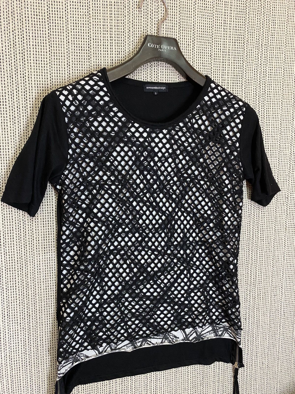 semanticdesign ‼️SEMANTIC DESIGN TSHIRT DOUBLE LAYER MESH VERY RARE‼️ Size US M / EU 48-50 / 2 - 2 Thumbnail