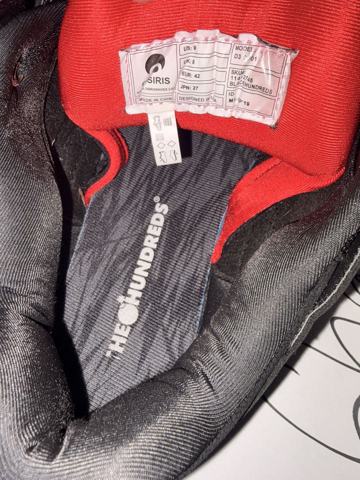 Osiris Hundreds collab Size US 9 / EU 42 - 5 Thumbnail
