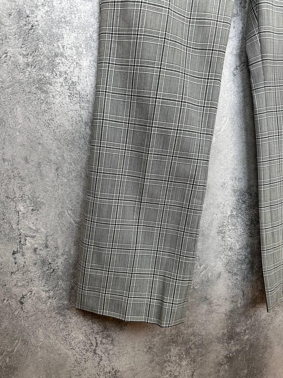 Jigsaw Jigsaw Check Pants Plaid Straight Leg Trousers Wool Blend Size 27" / US 4 / IT 40 - 6 Thumbnail