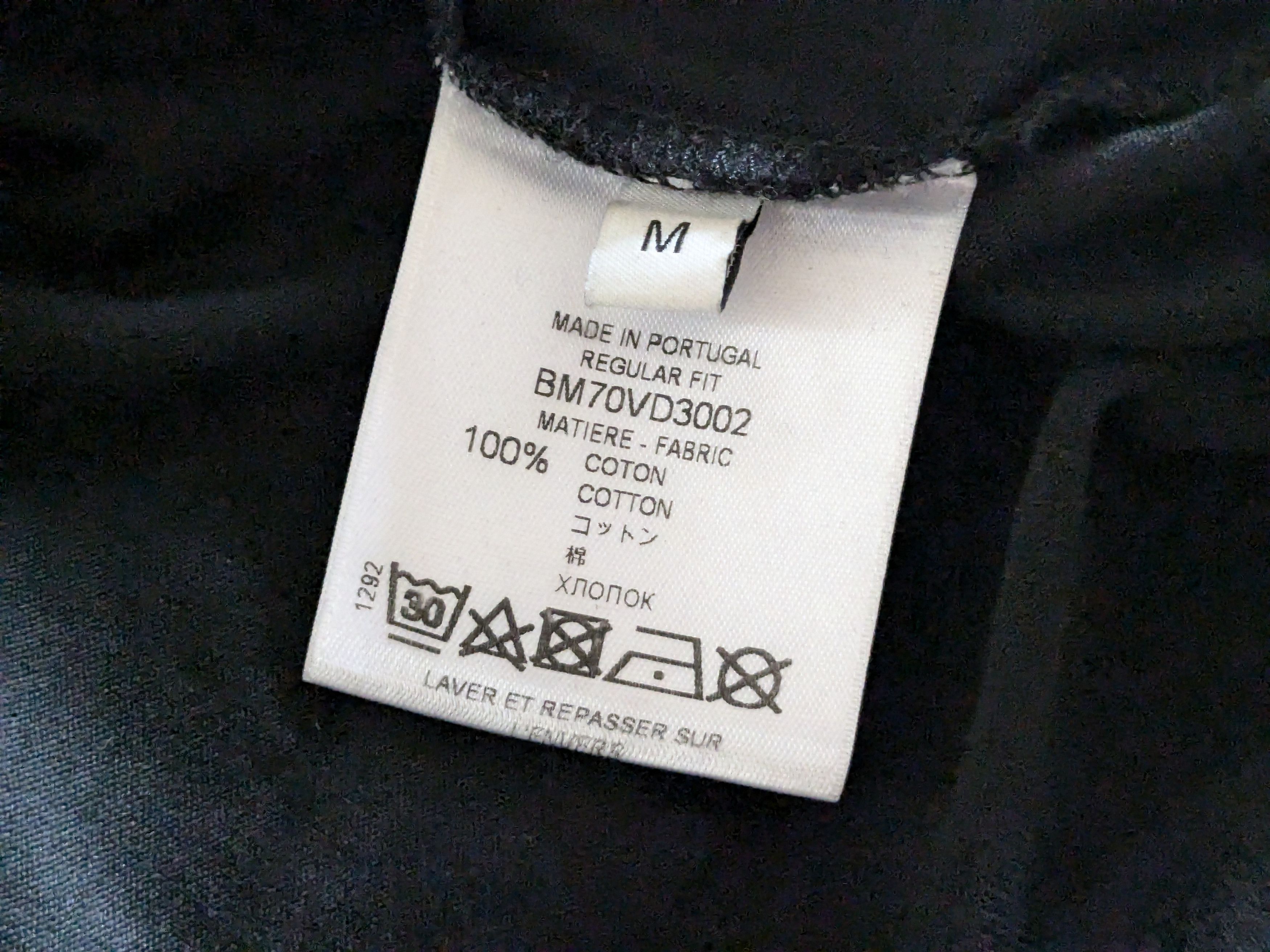 Givenchy Givenchy Floral Tshirt Black Blue Medium Short Sleeve Size US M / EU 48-50 / 2 - 7 Thumbnail