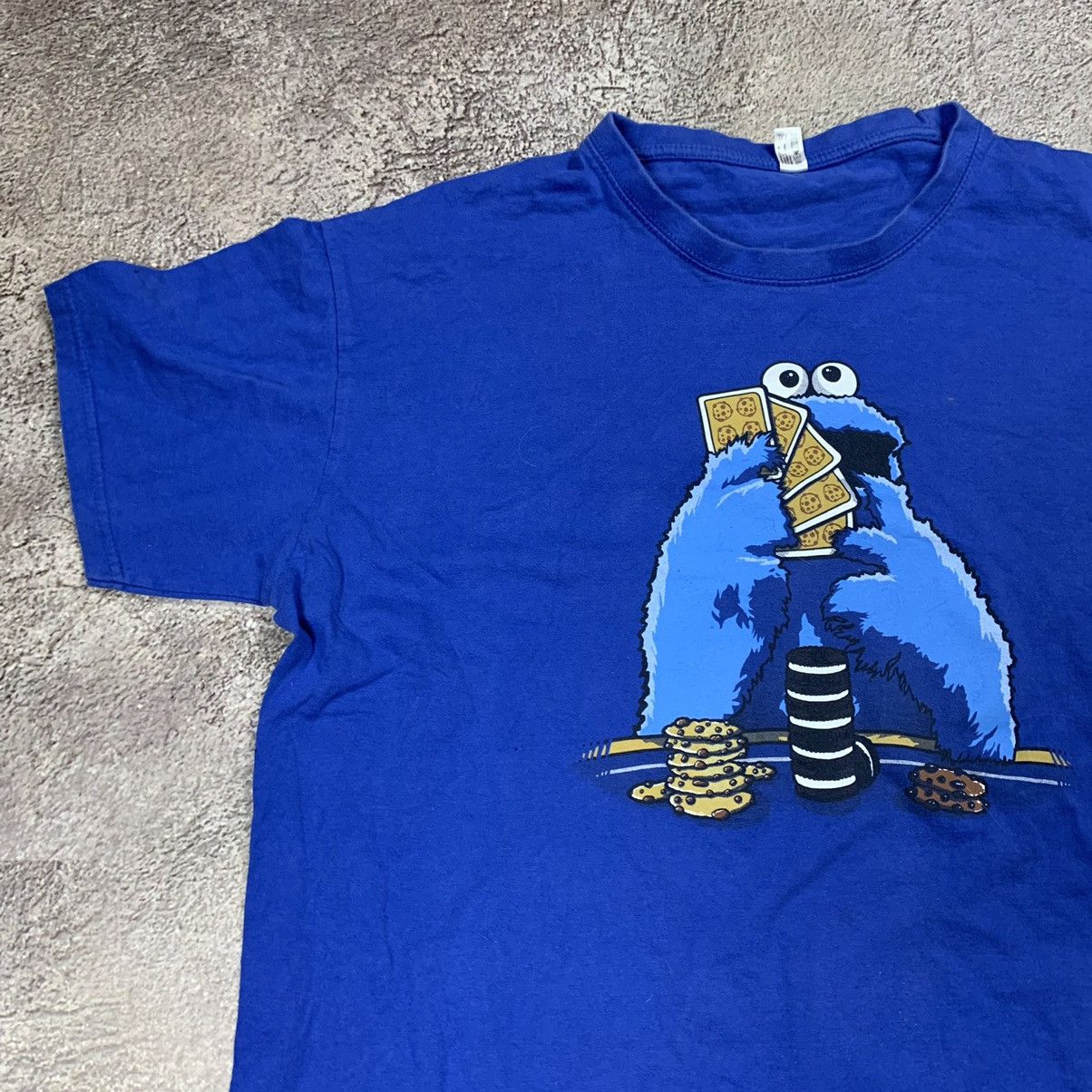 Vintage Vintage Y2K Graphic Tee Blue Streetwear Skate Relaxed XXL Size US XXL / EU 58 / 5 - 4 Thumbnail