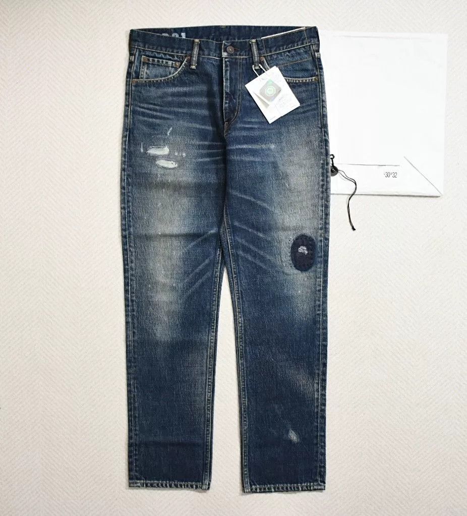 Visvim visvim 03D21 Social Sculpture Damaged-21 Jeans Size US 32 / EU 48 - 1 Thumbnail