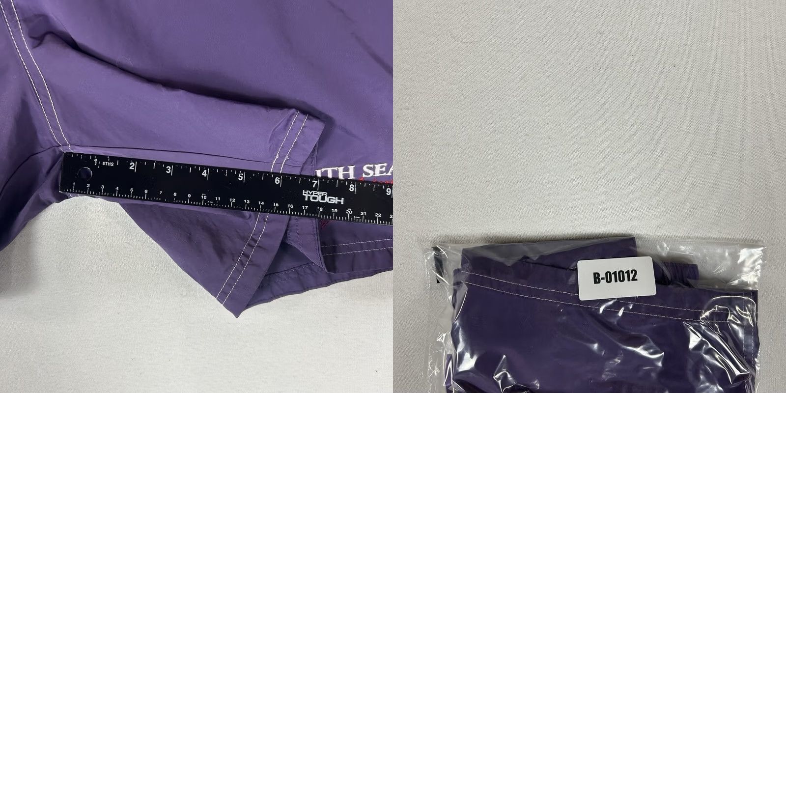 Vintage VINTAGE South Sea Yacht Club Swim Trunks Mens L Purple Pockets Shorts Size US 33 - 9 Thumbnail