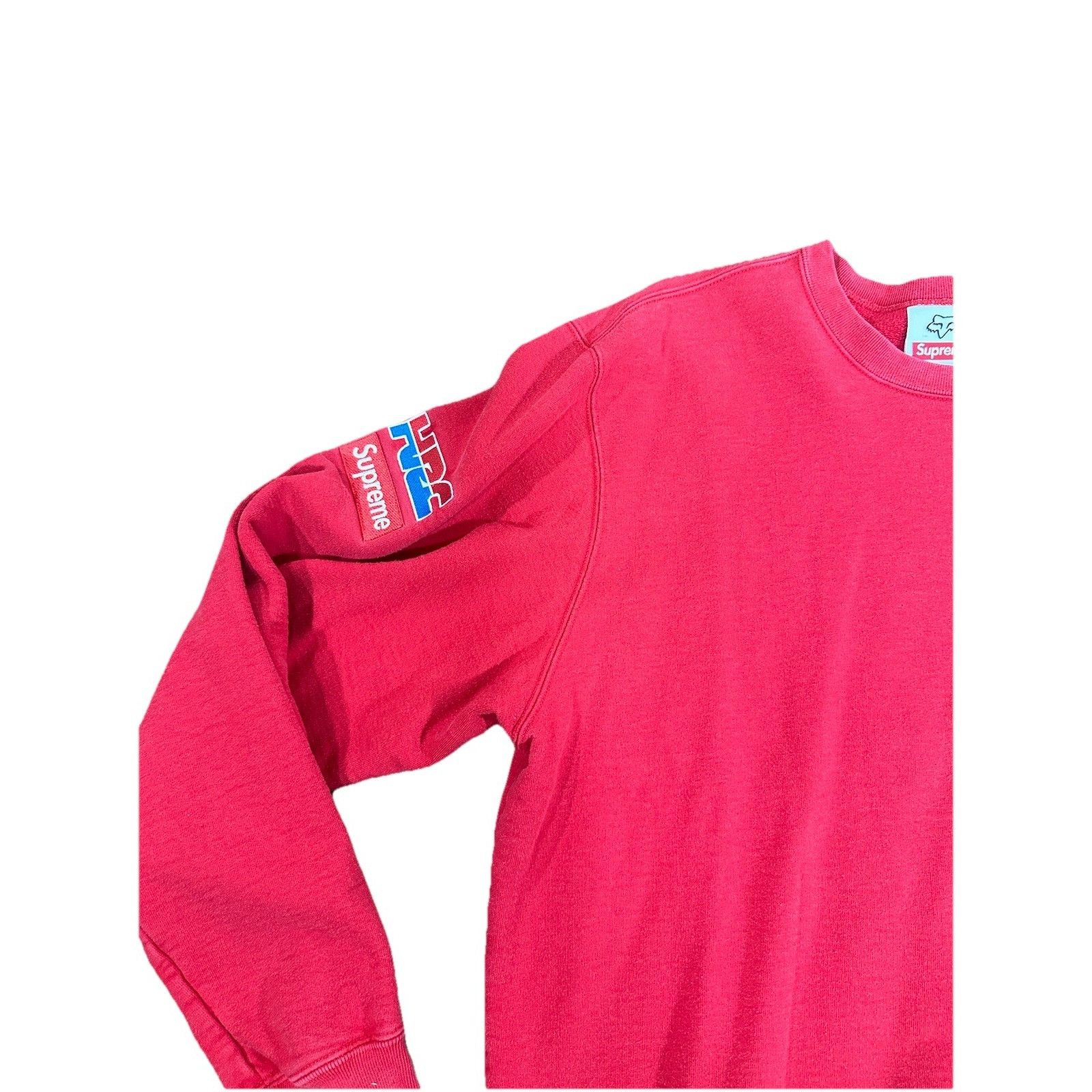 Supreme SUPREME HONDA FOX RACING CREWNECK RED SIZE M SS21 SWEATSHIRT Size US M / EU 48-50 / 2 - 3 Thumbnail