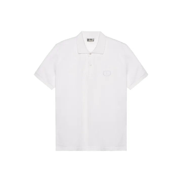 Dior Dior White Casual Polo Shirt for Men 0079 Size US S / EU 44-46 / 1 - 1 Thumbnail