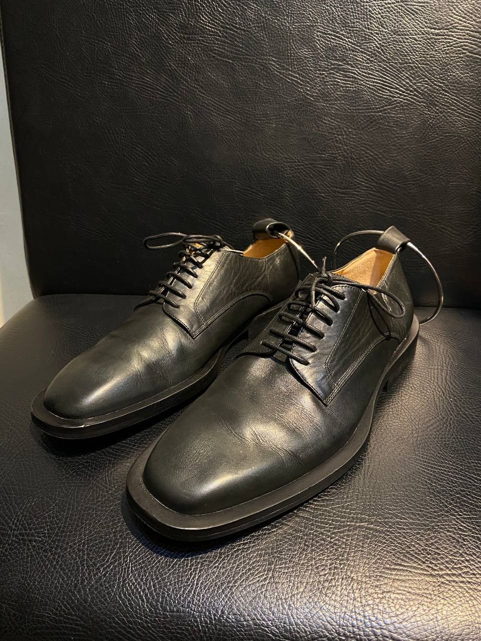 Jil Sander Jil Sander Buckle Lace-Up Dress Shoes Size US 6 / IT 36 - 7 Thumbnail