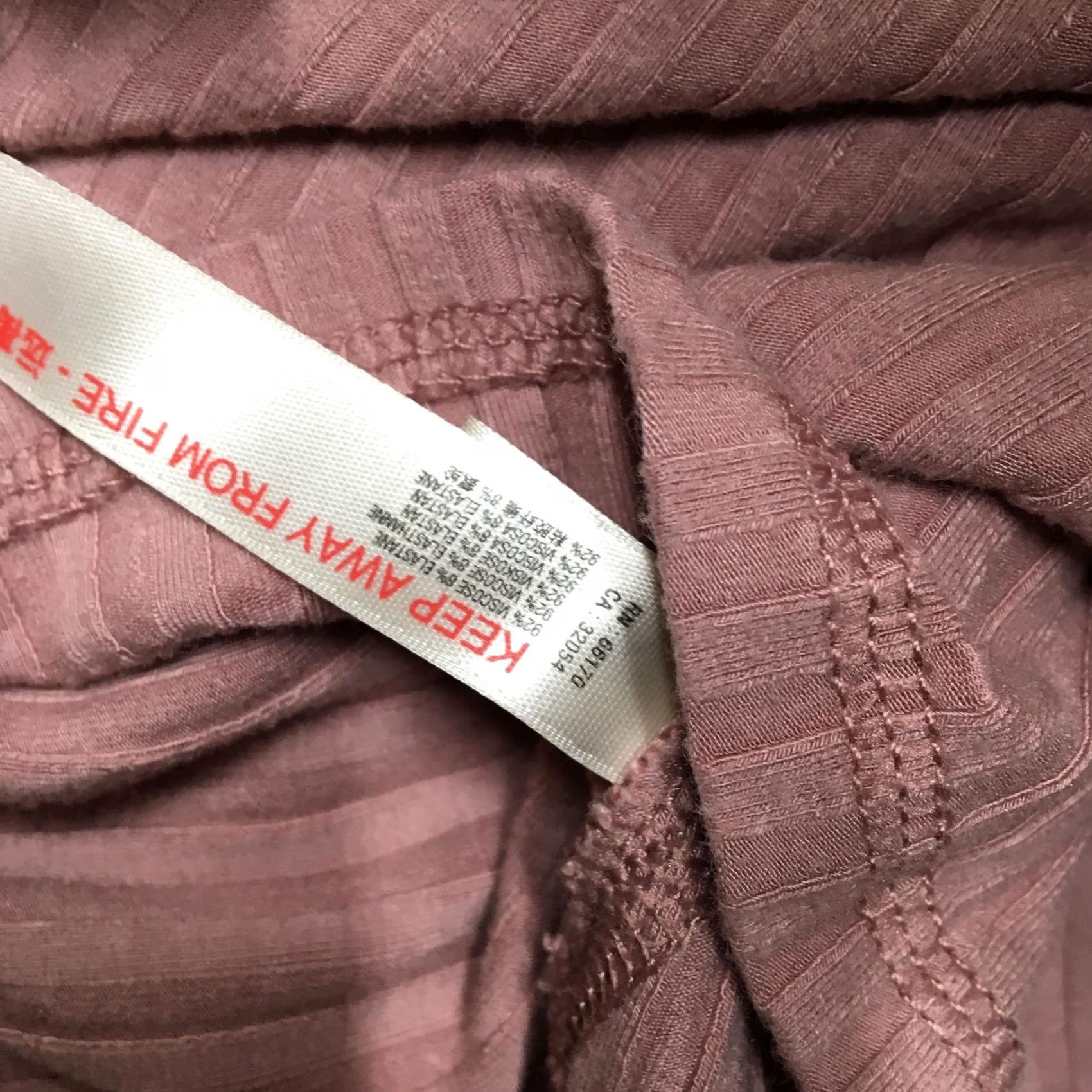 Vintage FP Movement Shirt Womens Small Pink Ribbed Long Sleeve Lightweight Yoga Top Size S / US 4 / IT 40 - 7 Thumbnail