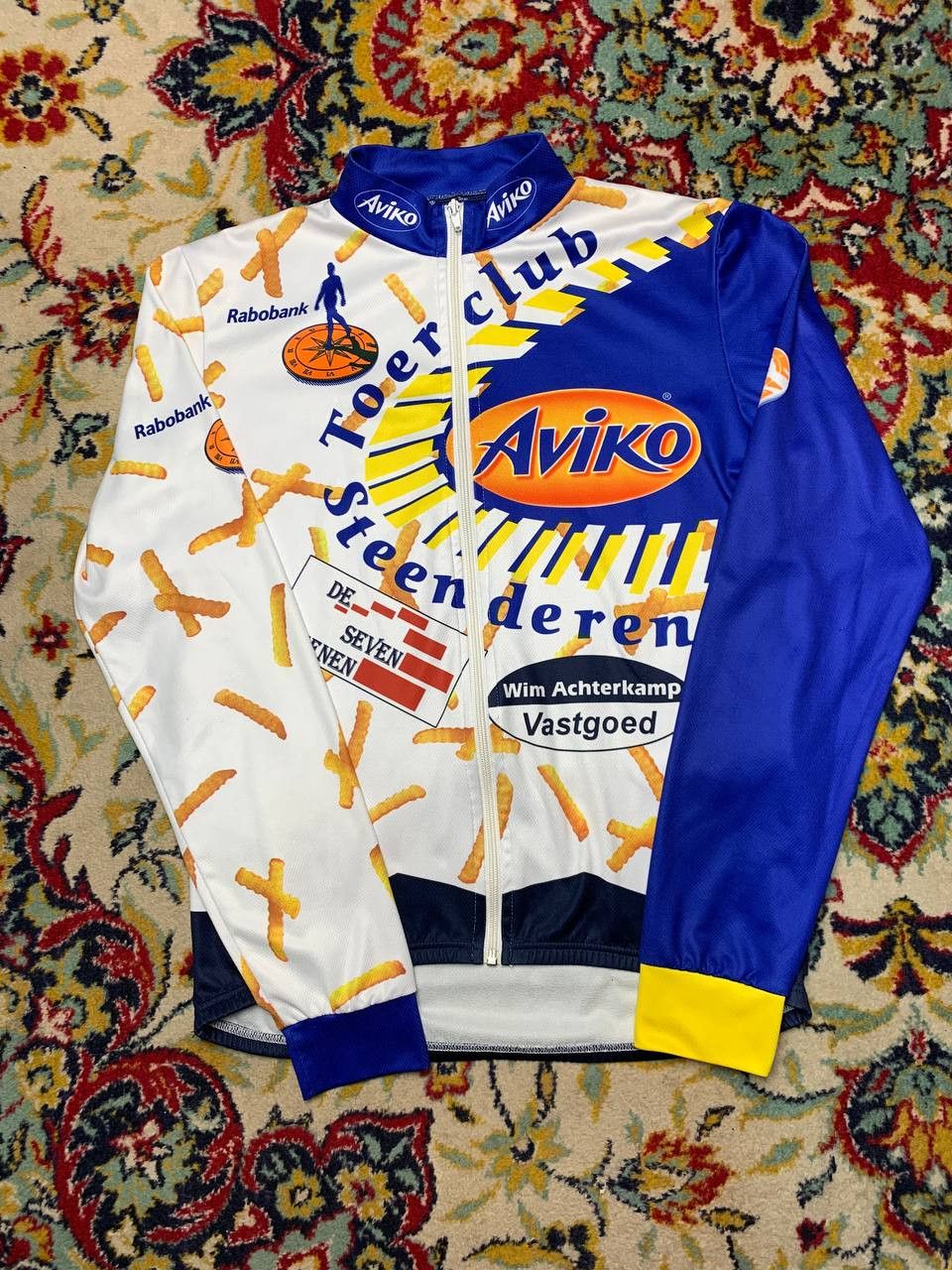 Vintage Lorini Toer club avico Bicycle center cycling jersey Size US L / EU 52-54 / 3 - 1 Thumbnail