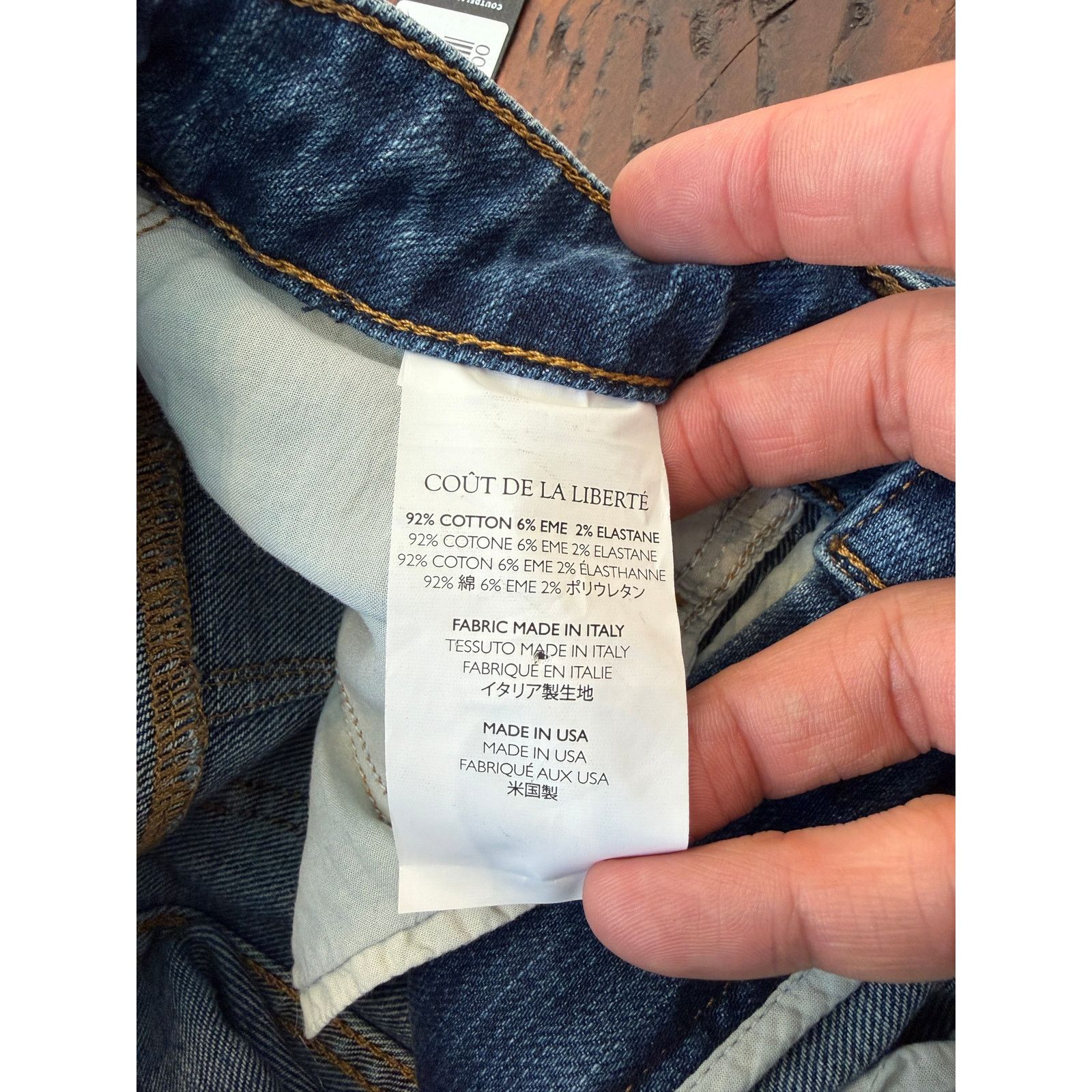 Cout de la Liberte Cout De La Liberte Heidi Super High Rise Supper Bell Jeans Size 28" / US 6 / IT 42 - 6 Thumbnail