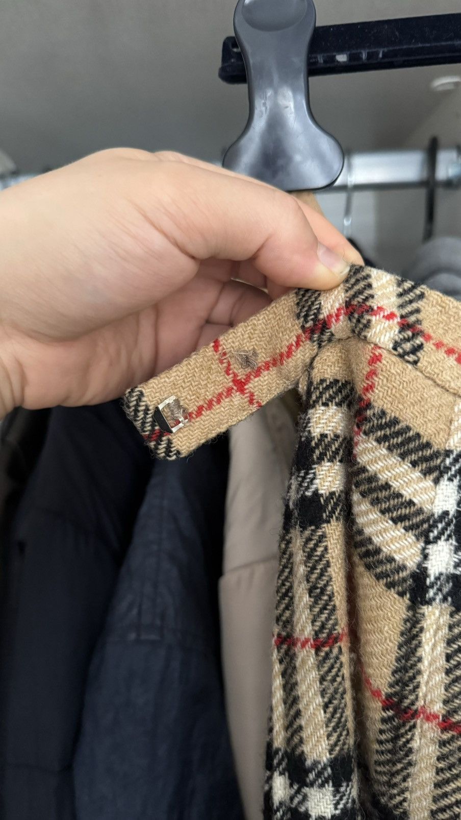Burberry × Vintage 90s Vintage Burberrys skirt 100% wool Size 25" / US 0 / IT 36 - 5 Thumbnail