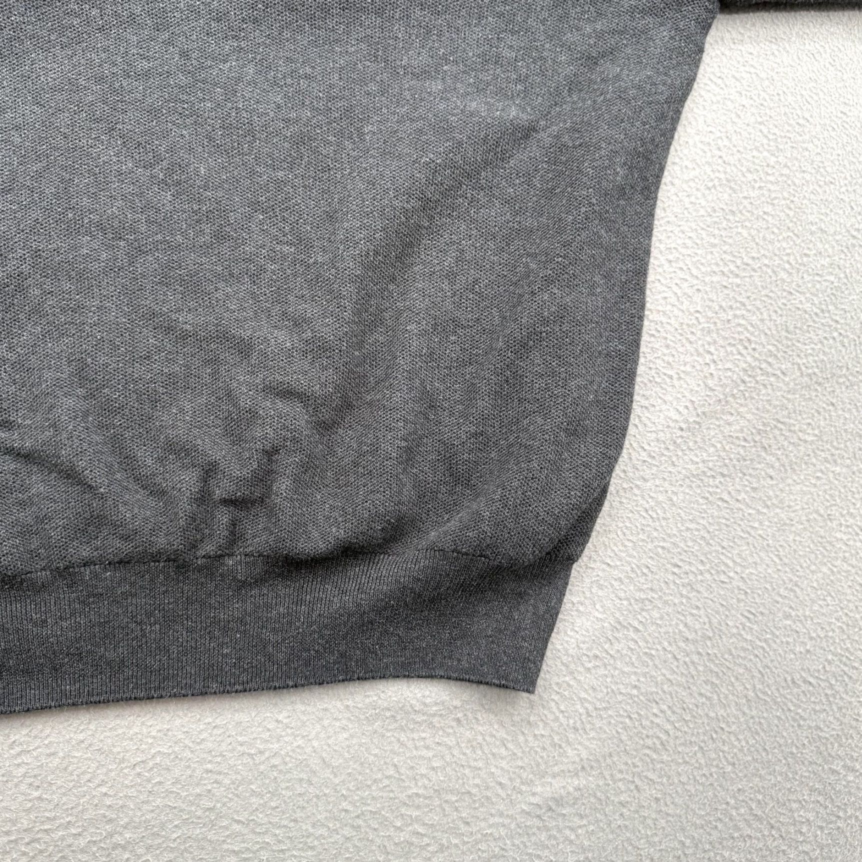 Polo Ralph Lauren Polo Ralph Lauren Sweater Mens 2XL Gray V-Neck Pima Cotton Pullover Pony Logo Knit Size US XXL / EU 58 / 5 - 7 Thumbnail