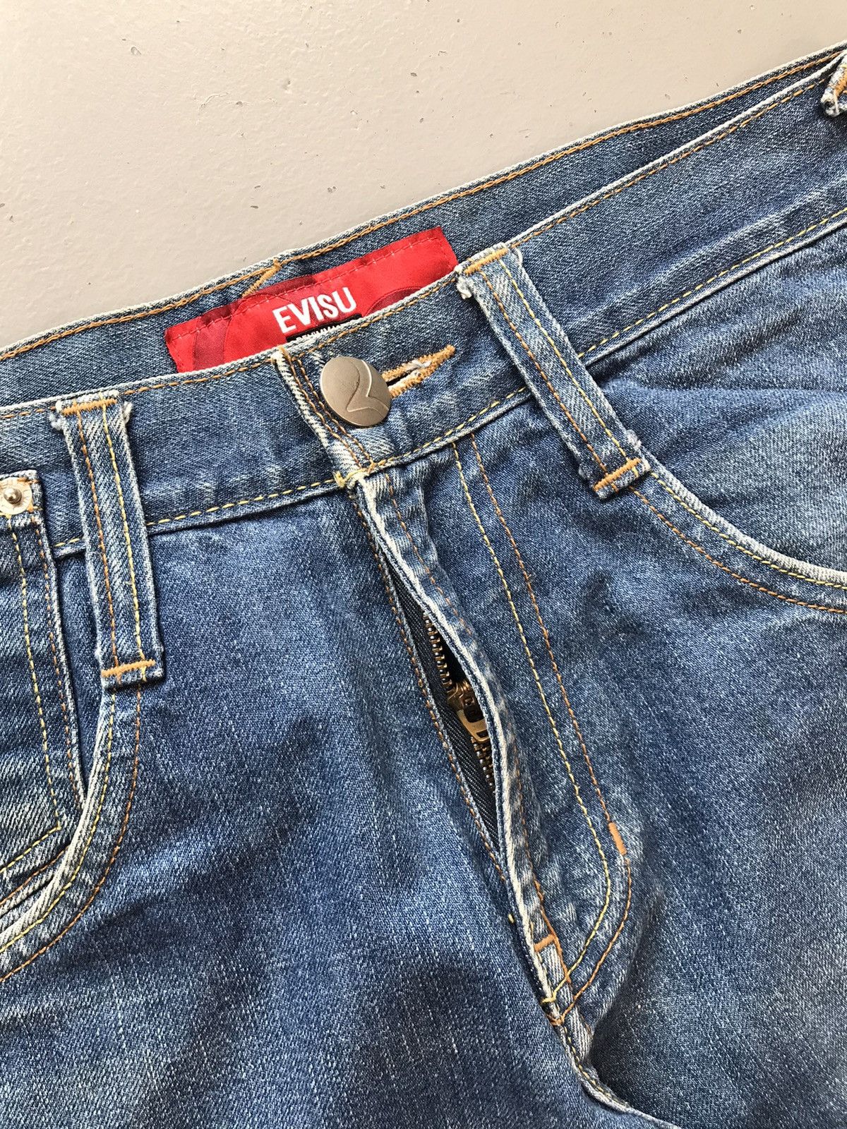 Japanese Brand × Vintage Vintage Evisu inspired engineer denim pant Size US 29 - 5 Thumbnail