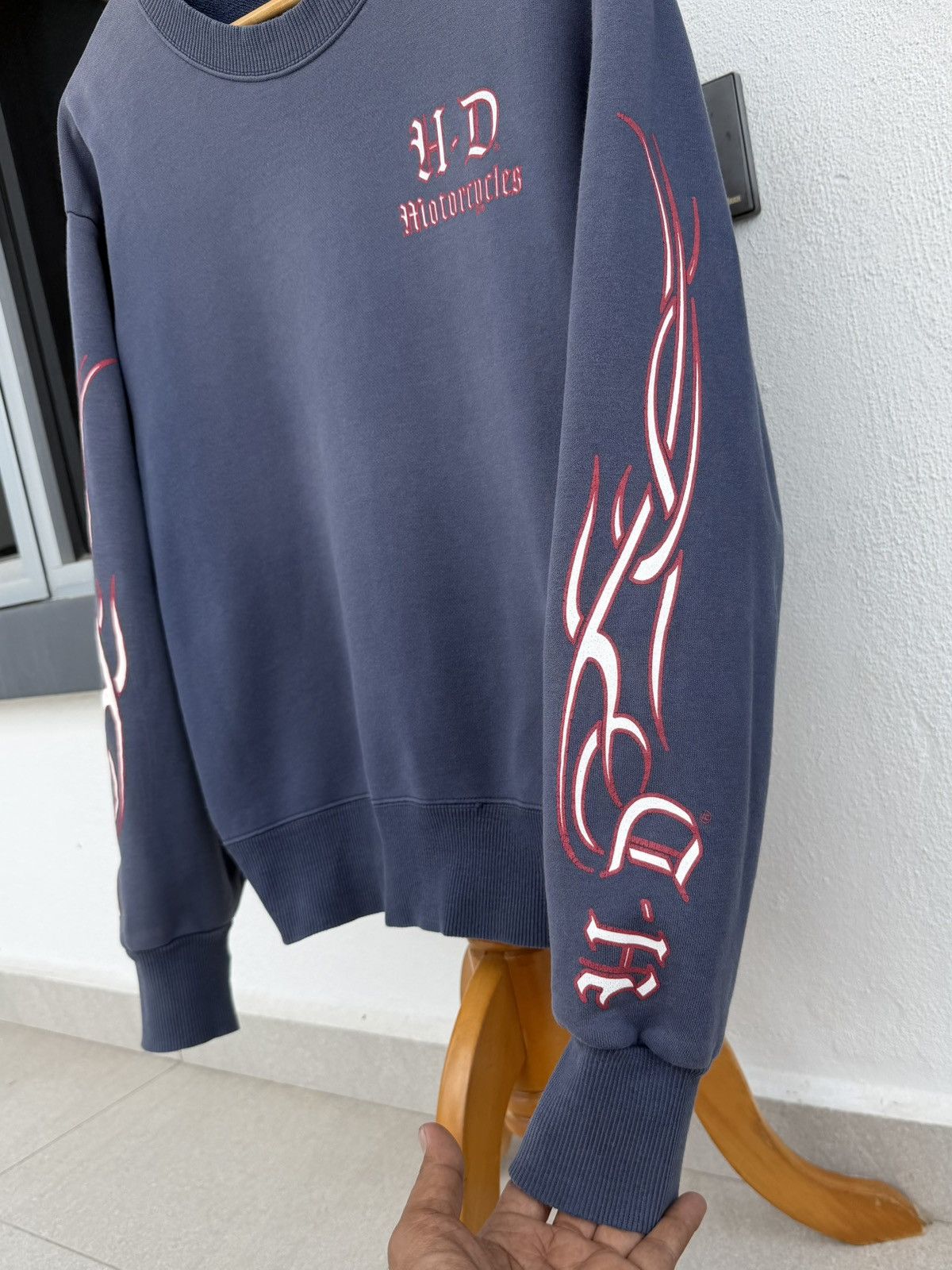 Harley Davidson Vintage Harley-Davidson HD Motorcycle Crewneck Sweatshirt Size US L / EU 52-54 / 3 - 2 Thumbnail