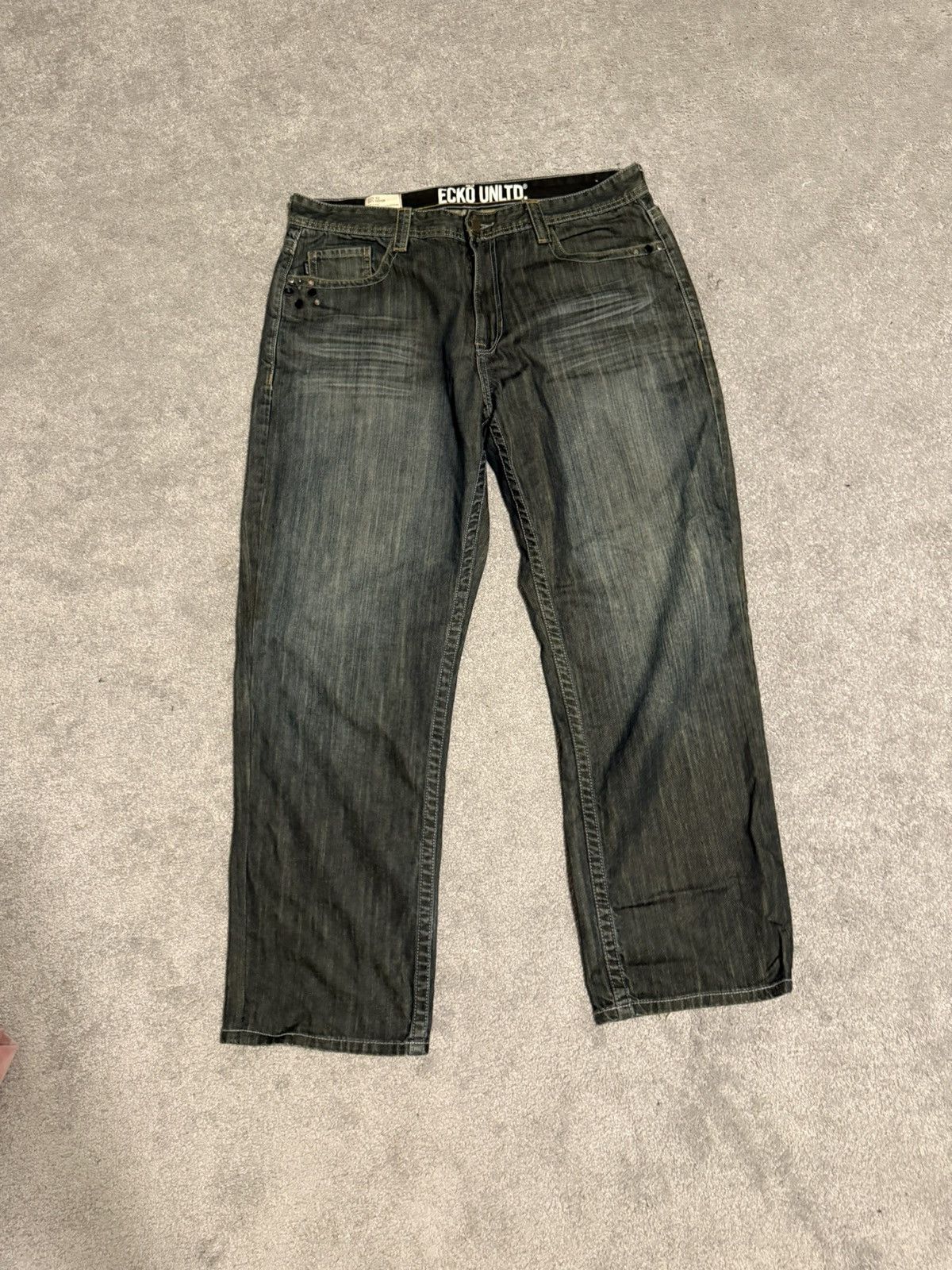 Ecko Unltd. fire ecko untld baggy jeans Size US 40 / EU 56 - 1 Thumbnail