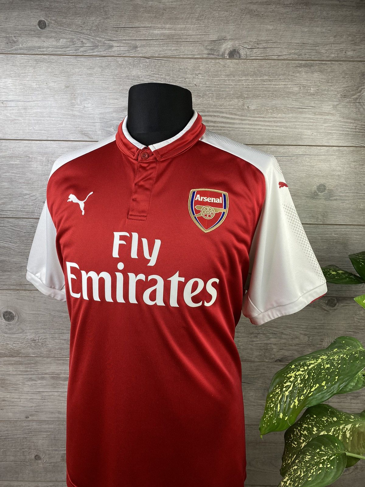Puma × Vintage 🔥Vintage Arsenal Puma Soccer size XXL Size US XXL / EU 58 / 5 - 1 Thumbnail