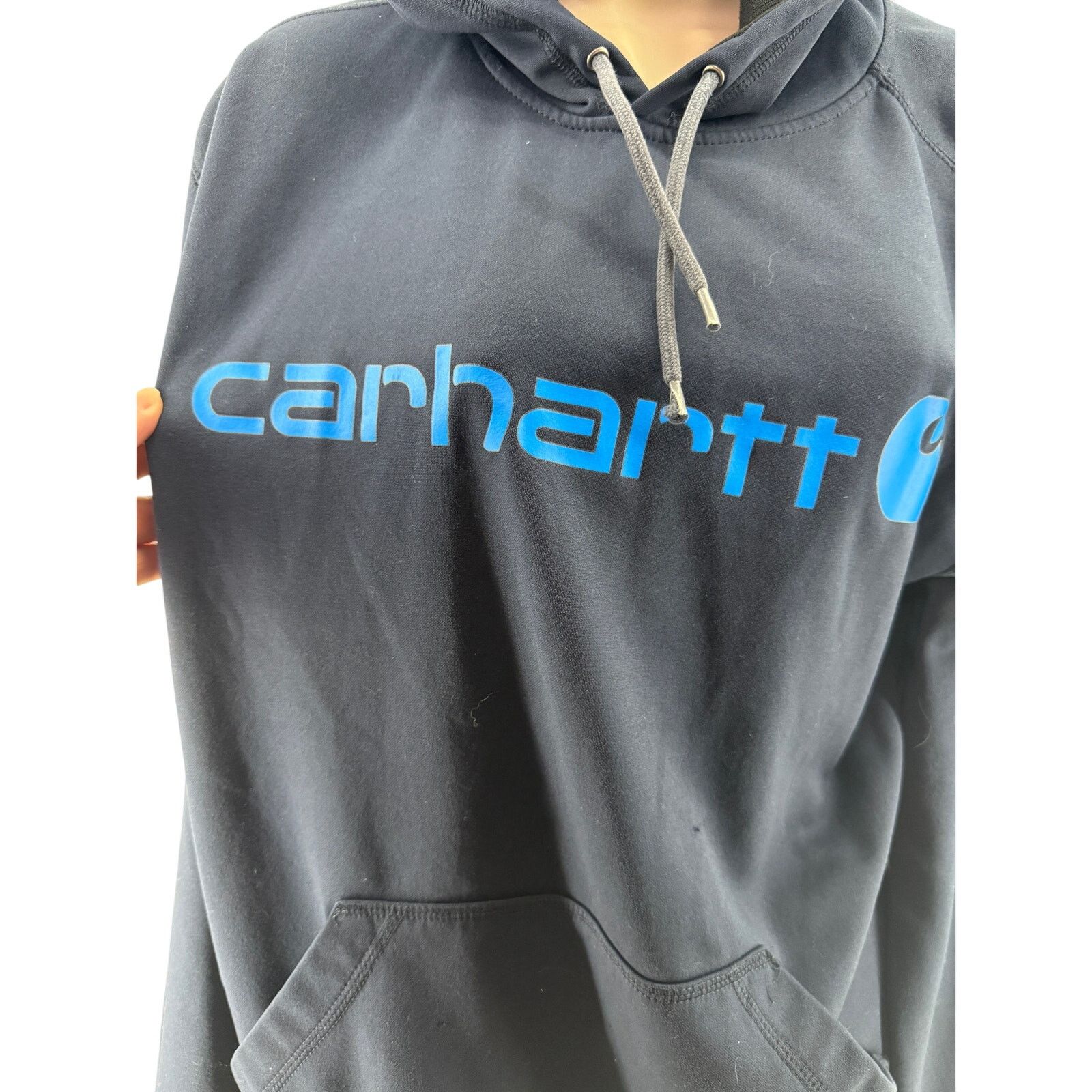Carhartt Carhartt Force Extremes Blue Pullover Hoodie Mens Medium Size US M / EU 48-50 / 2 - 2 Thumbnail