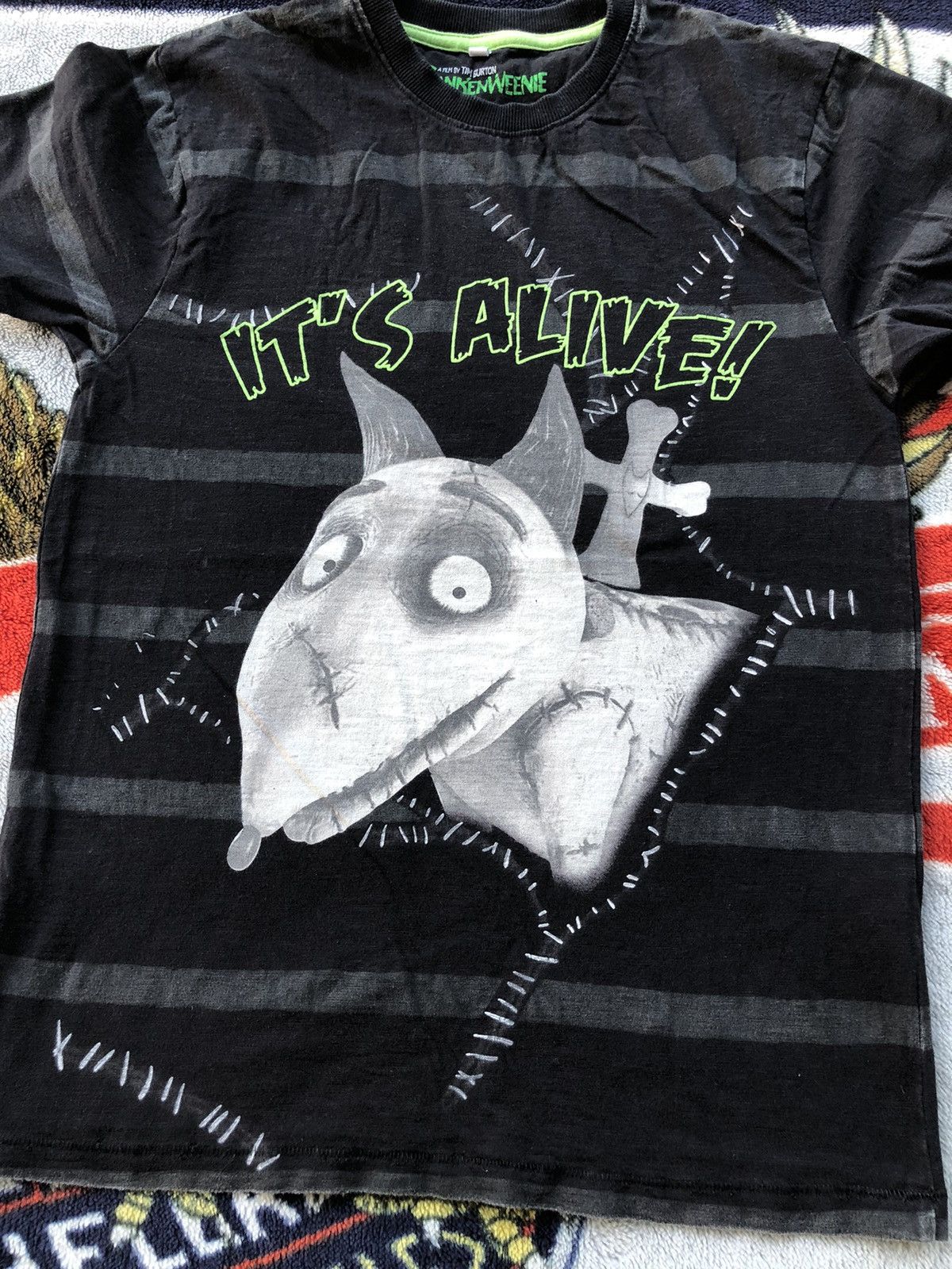 Expert Horror Frankerweenie Movie Family Horror Cartoon Shirt Tee Size US L / EU 52-54 / 3 - 6 Thumbnail