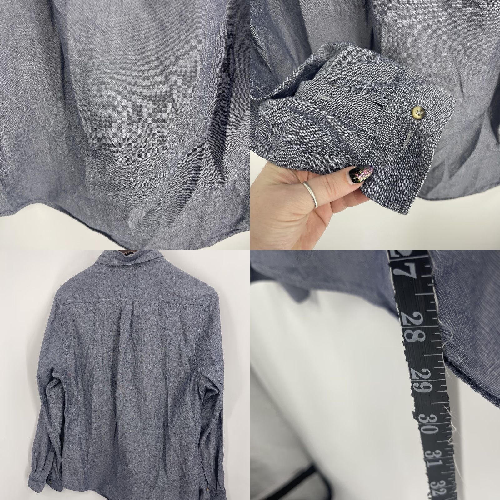 JW Anderson Frederik Anderson Copenhagen Button Down Shirt Mens Large Preppy Minimalist Size US L / EU 52-54 / 3 - 8 Thumbnail
