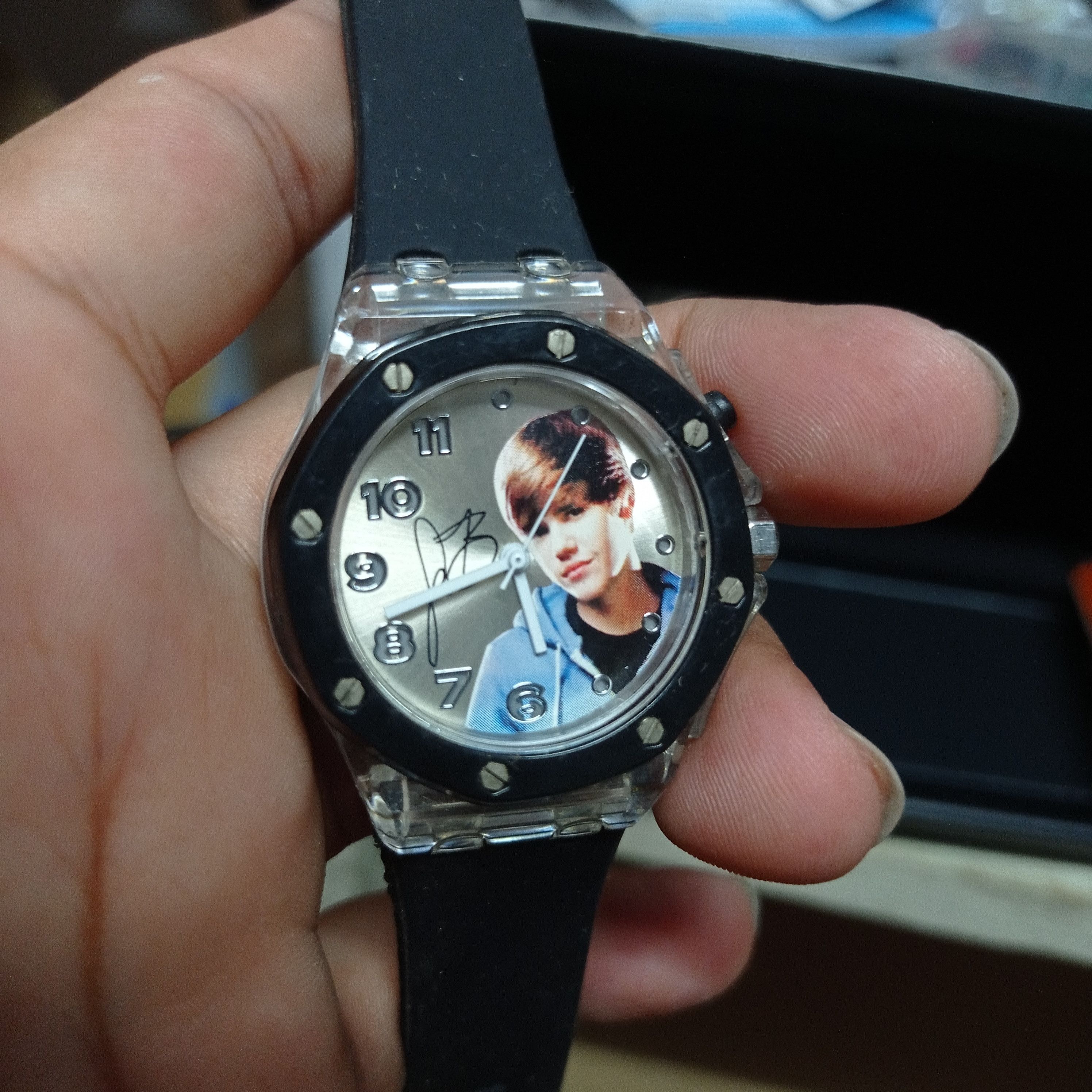 Justin Bieber Special Design Justin Bieber Watch With multi colors Light Size ONE SIZE - 8 Thumbnail