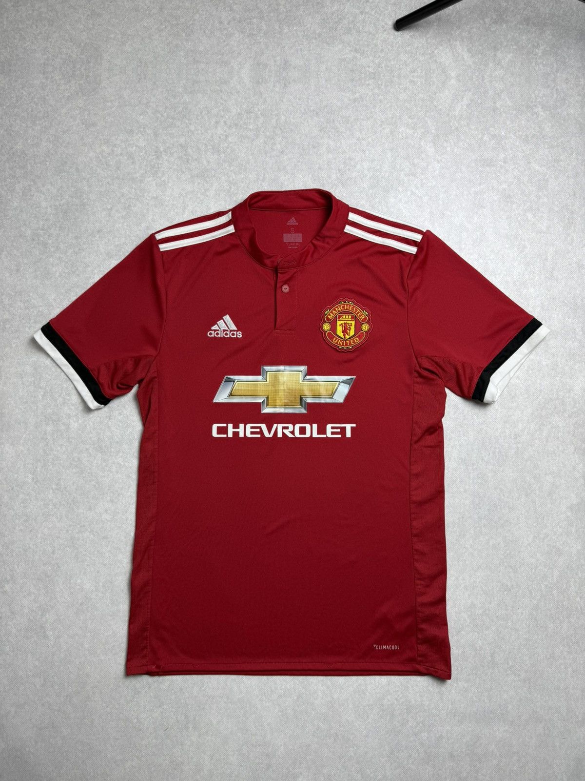 Adidas Adidas × Manchester United 2017/18 Home Kit Soccer Jersey S Size US S / EU 44-46 / 1 - 1 Thumbnail