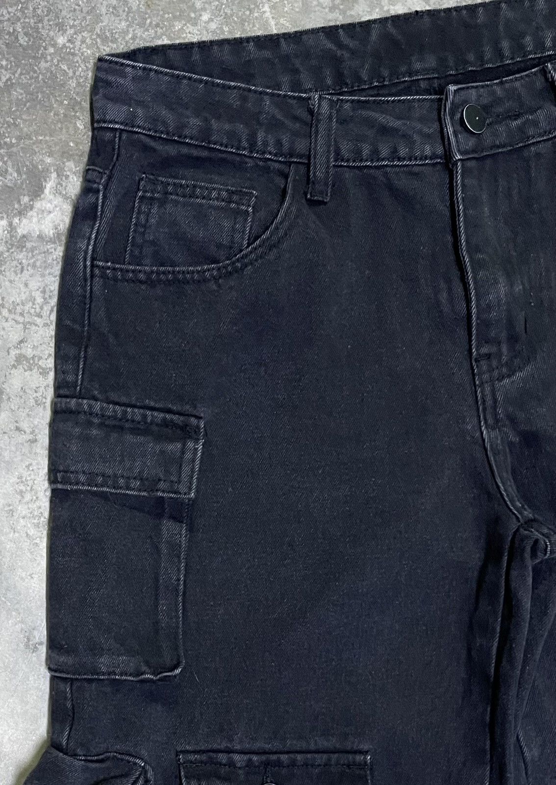Japanese Brand Baggy Jeans Japan Cargo Pant Edikted Size US 30 / EU 46 - 5 Thumbnail