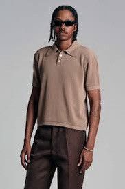 Second/Layer Open knit polo | Grailed