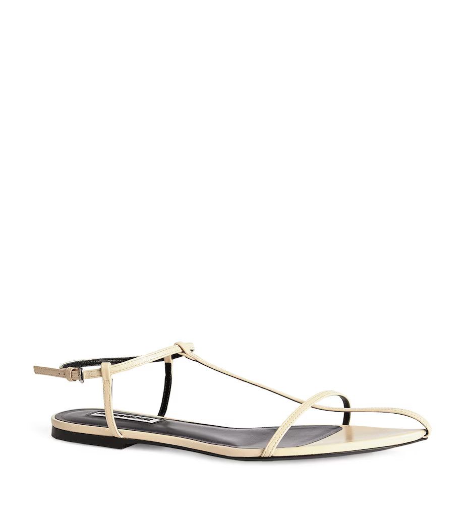 Jil Sander o1mt1gz0625 Sandals in Beige Size US 11 / IT 41 - 4 Thumbnail