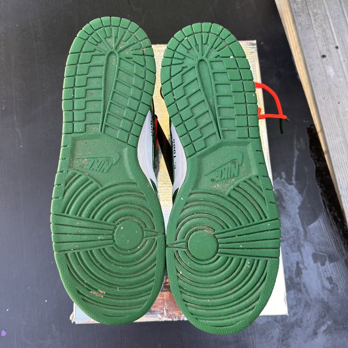 Nike × Off-White Off-White Pine Green Dunks Size US 10 / EU 43 - 6 Thumbnail